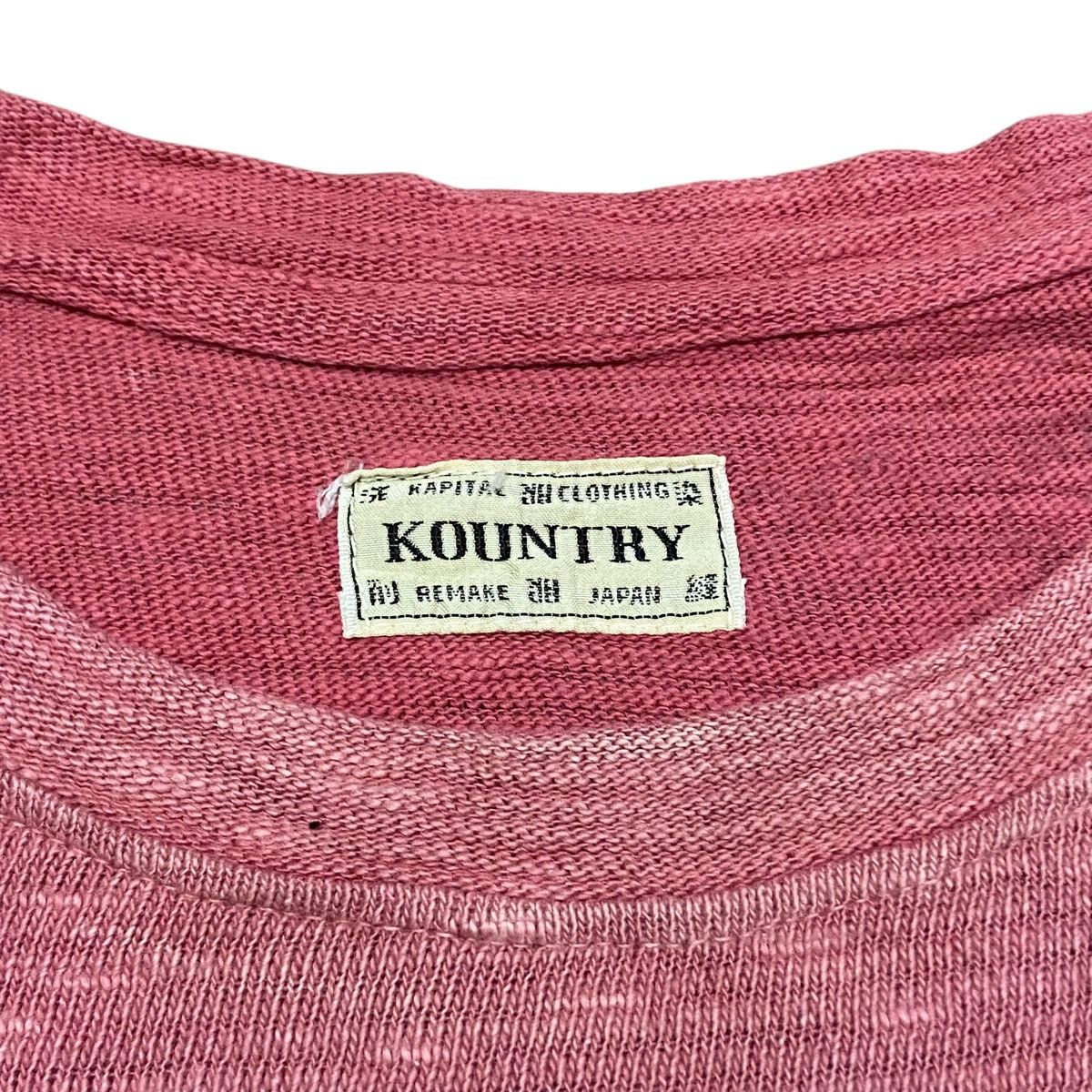 Kapital Kountry Kapital Kountry SURF Boro Patchwork Multicolor Pocket Tshirt Size US XL / EU 56 / 4 - 7 Thumbnail