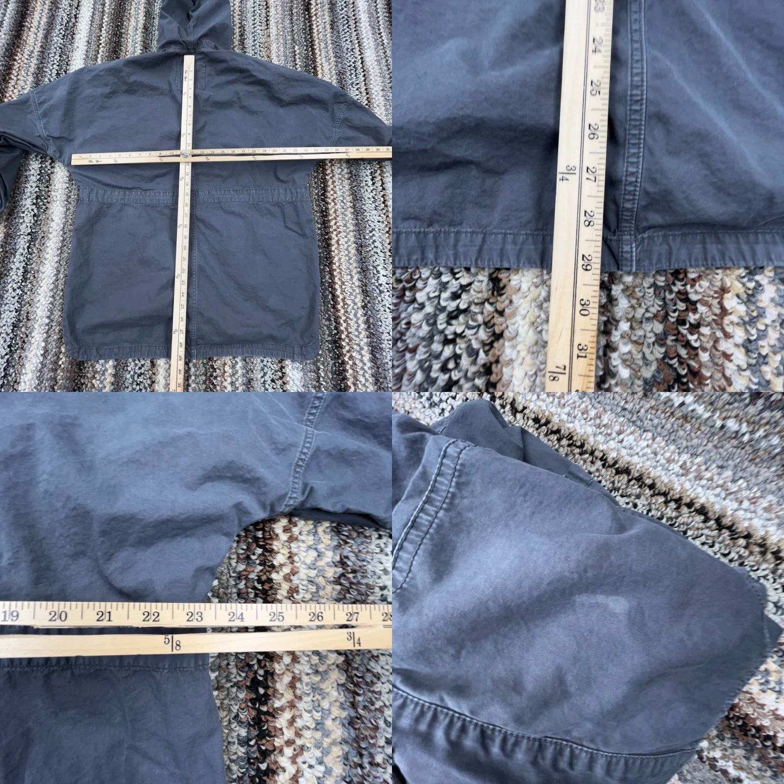 American Eagle Outfitters American Eagle Jacket Women Medium Gray Utility Military Army Safari Chore 177 Womens Size M / US 6-8 / IT 42-44 - 8 Thumbnail