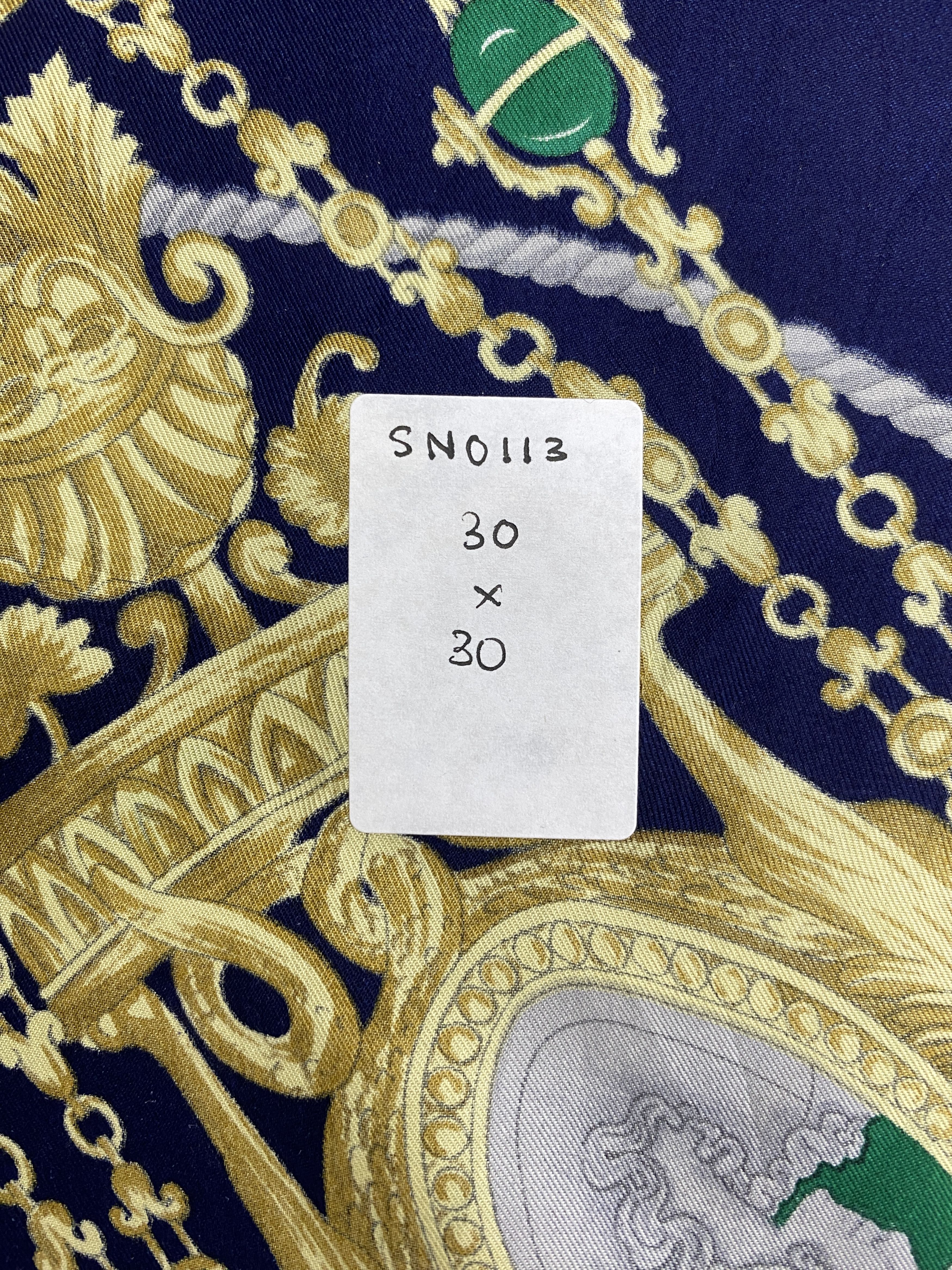 Japanese Brand Vintage Japanese Brand Silk Scarf SN0113 Size ONE SIZE - 7 Thumbnail