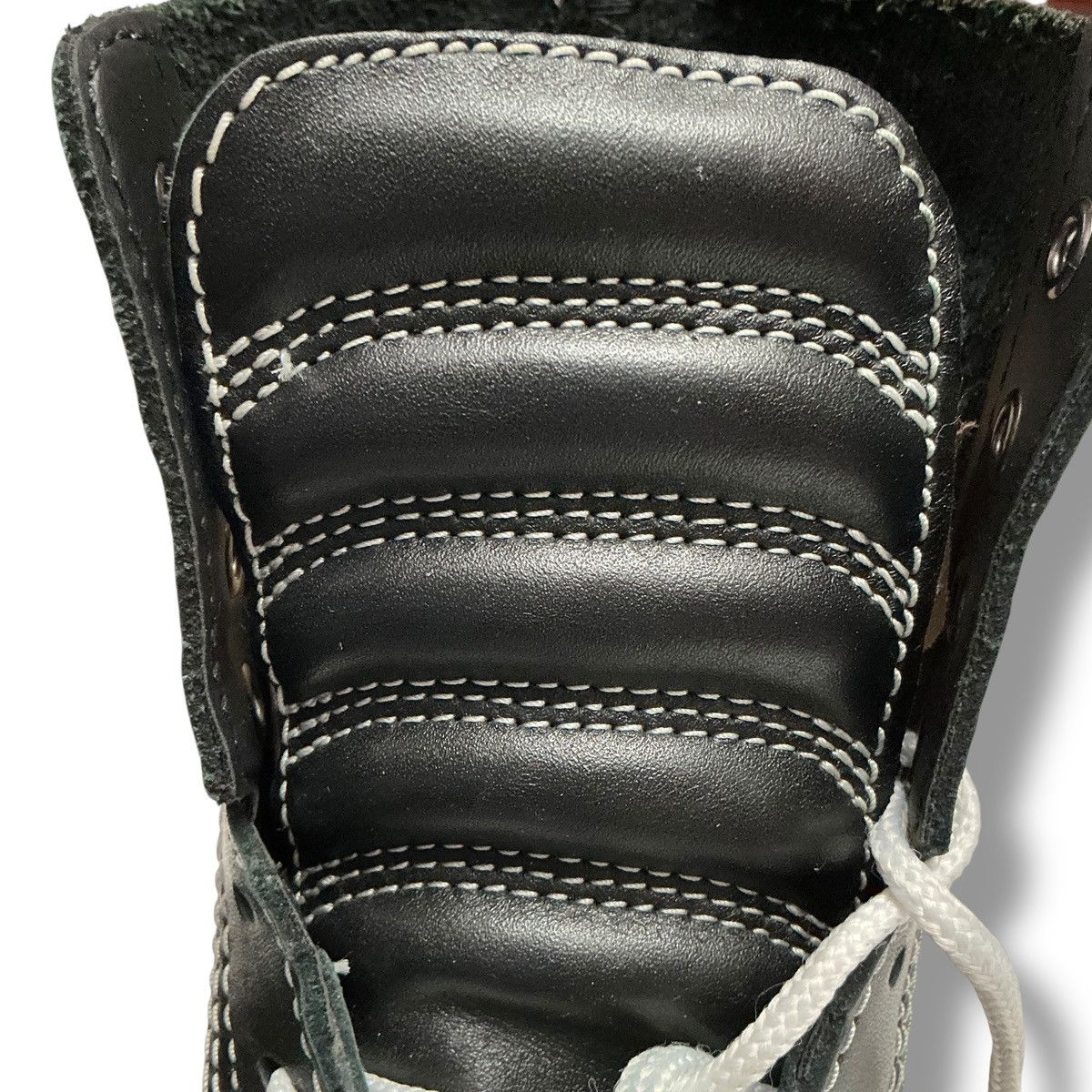 Dr. Martens Dr. Martens Audrick White Stitch Leather Platform Boots Size US 6 / IT 36 - 7 Thumbnail