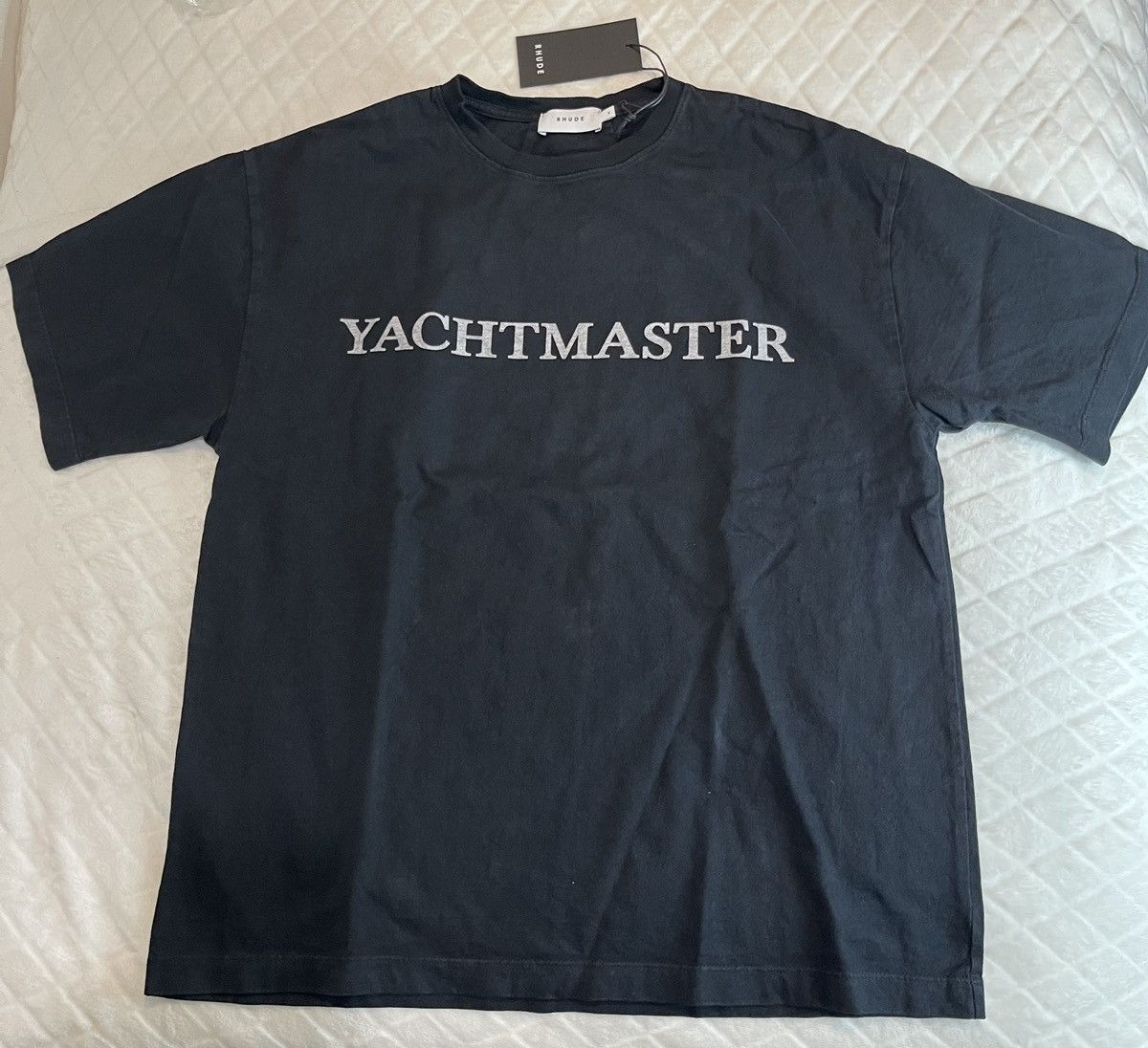 Rhude Rhude Yachtmaster black t-shirt Size US S / EU 44-46 / 1 - 3 Thumbnail