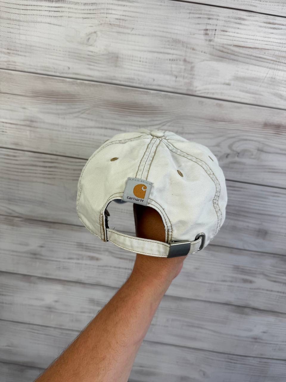 Carhartt Vintage Sun Faded Carhartt Cap Hat Size ONE SIZE - 6 Thumbnail
