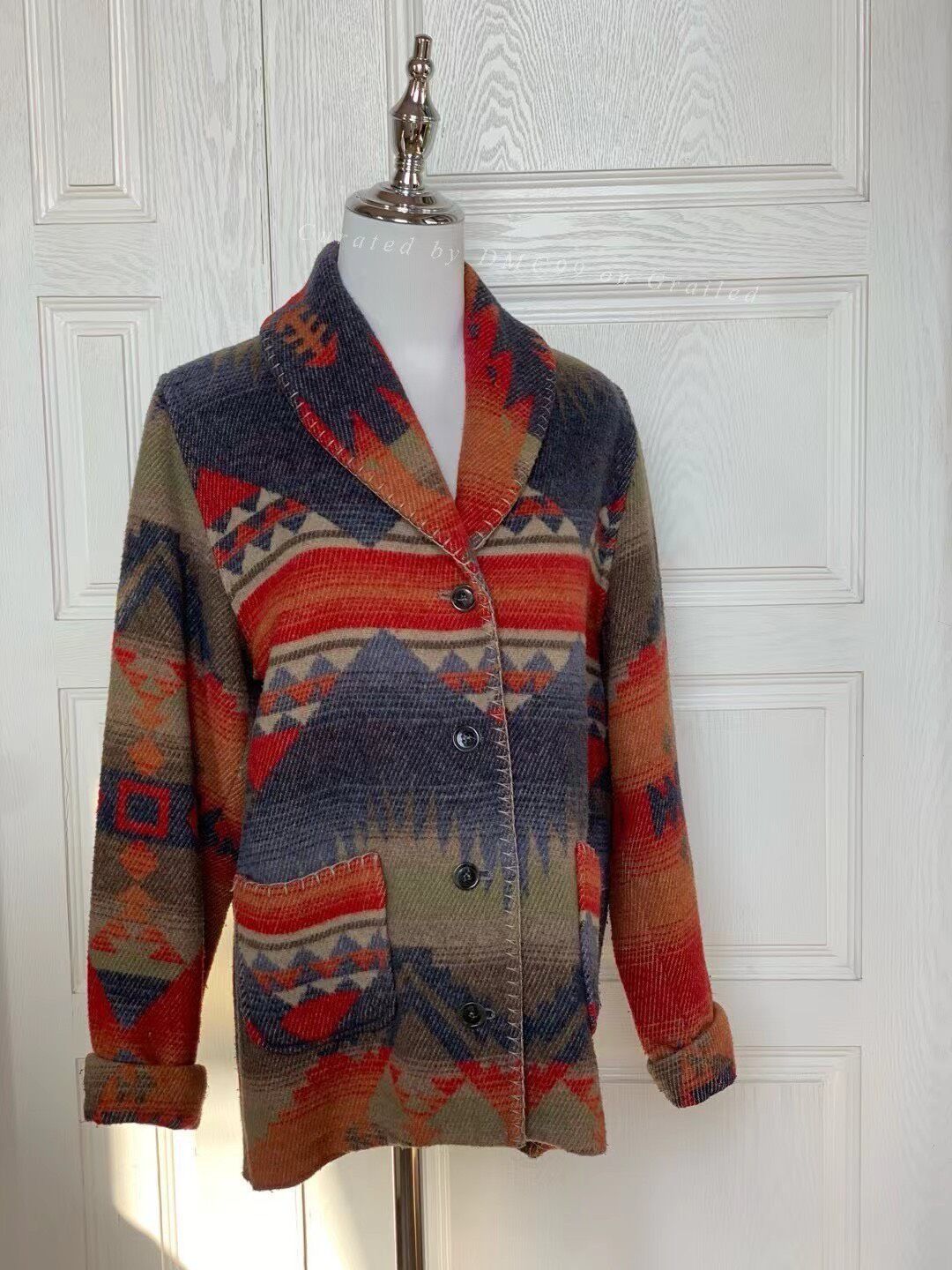 The Territory Ahead Vintage The Territory Ahead Wool Coat Size US L / EU 52-54 / 3 - 1 Thumbnail