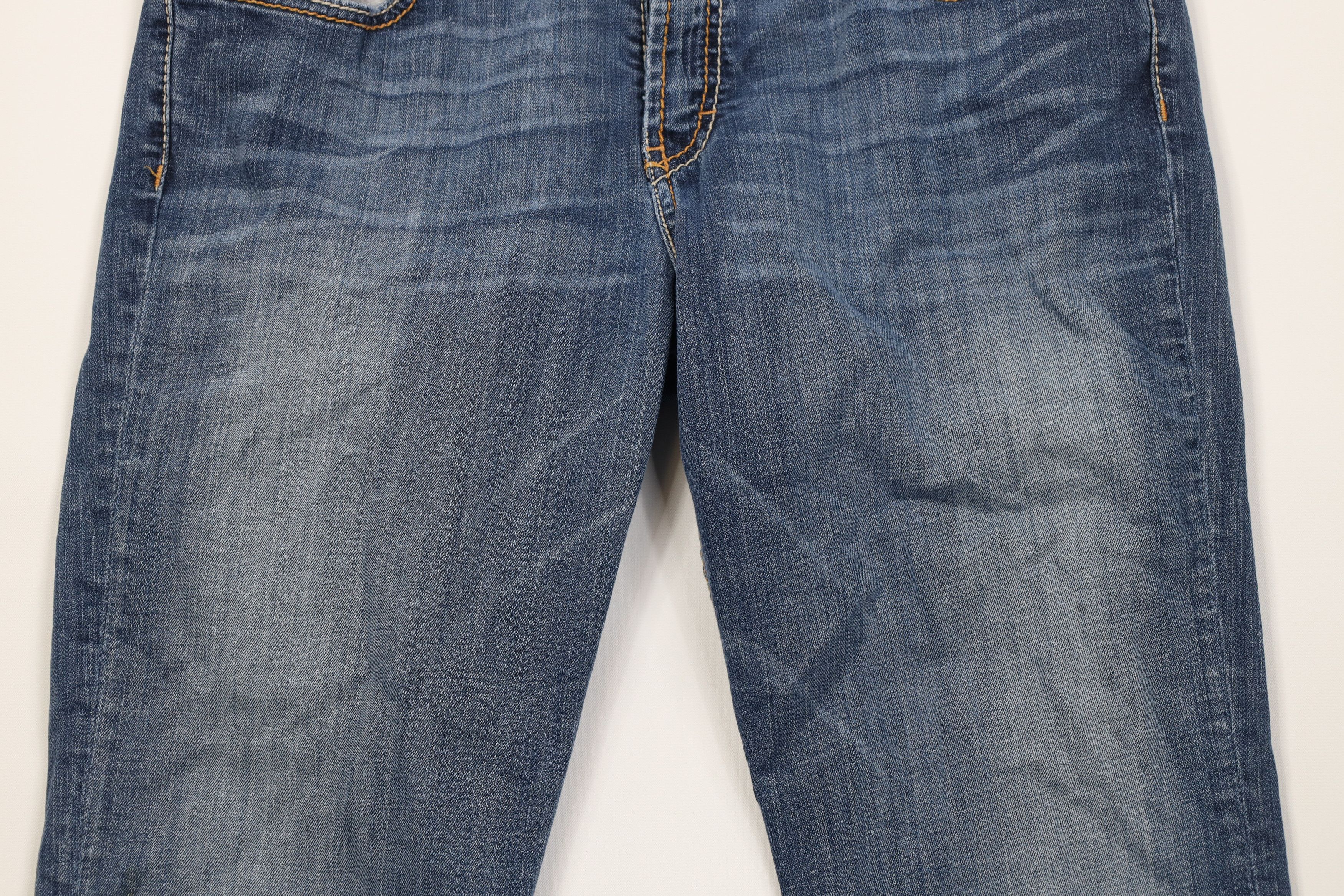 Vintage Vintage Y2K Buckle BKE Faded Thick Stitch Culture Boot Jeans Size 32" / US 10 / IT 46 - 3 Thumbnail