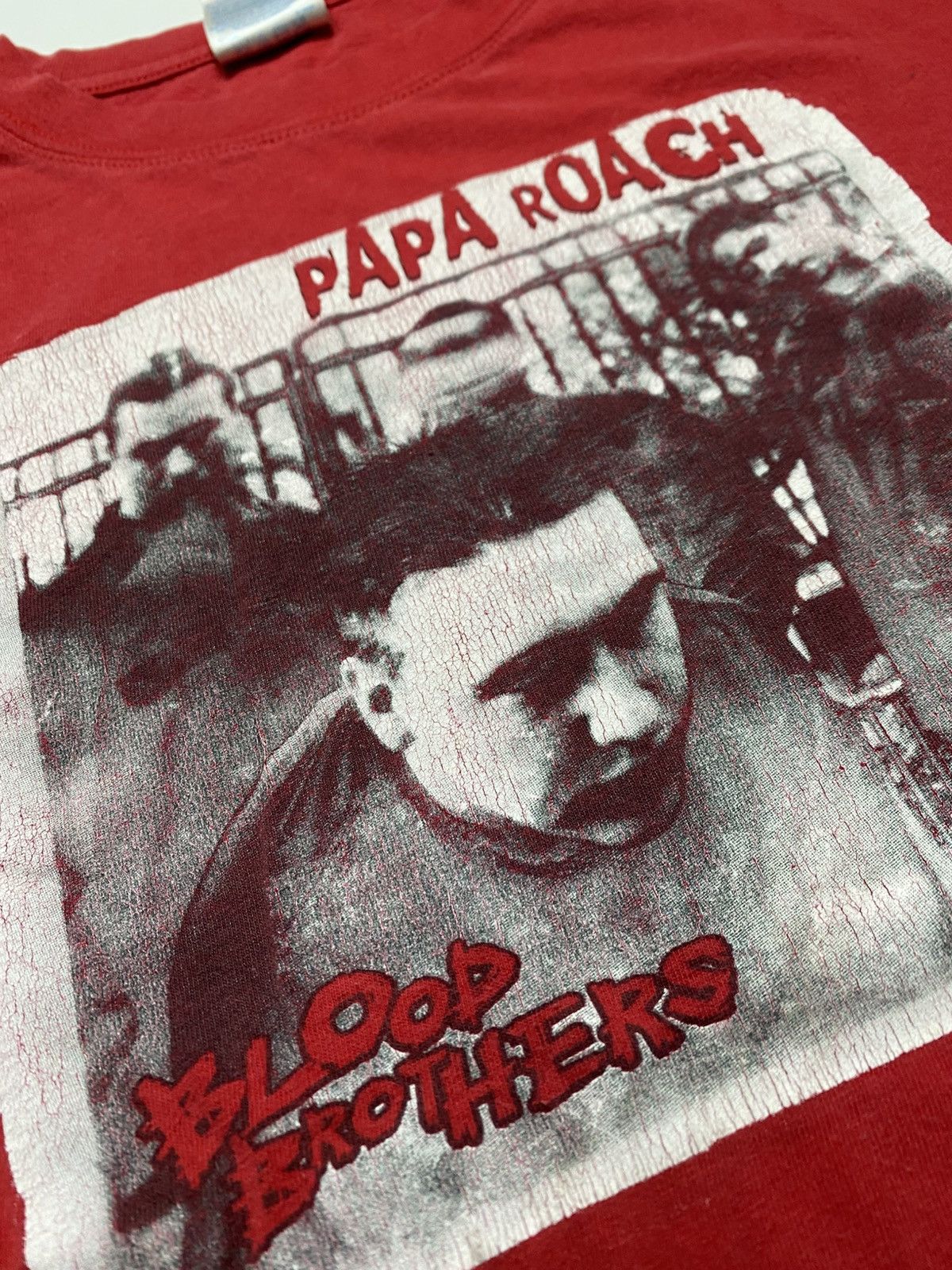 Band Tees Superb rare Vintage 2000’s Papa Roach (Blood Brothers) Size US L / EU 52-54 / 3 - 2 Thumbnail