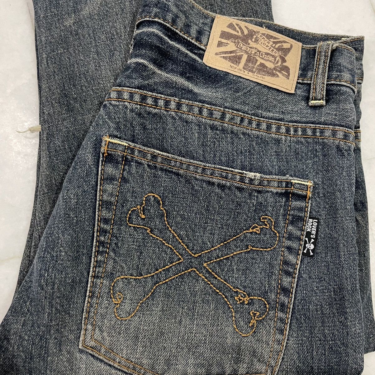 Other Distressed Lover Rock Denim Size US 31 - 3 Thumbnail