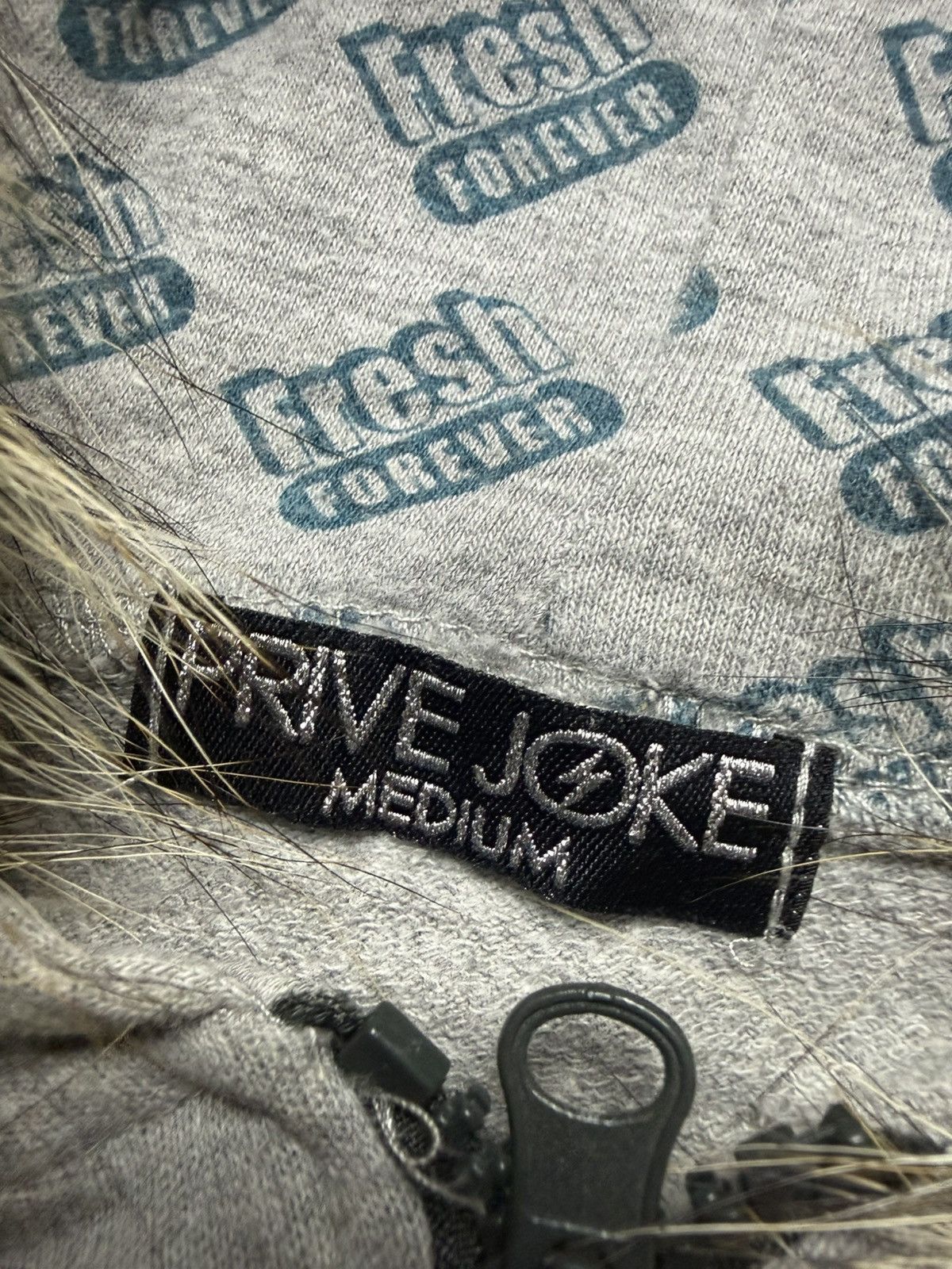 Le Grande Bleu (L.G.B.) Prive joke poem fur hoodie Size US S / EU 44-46 / 1 - 6 Thumbnail