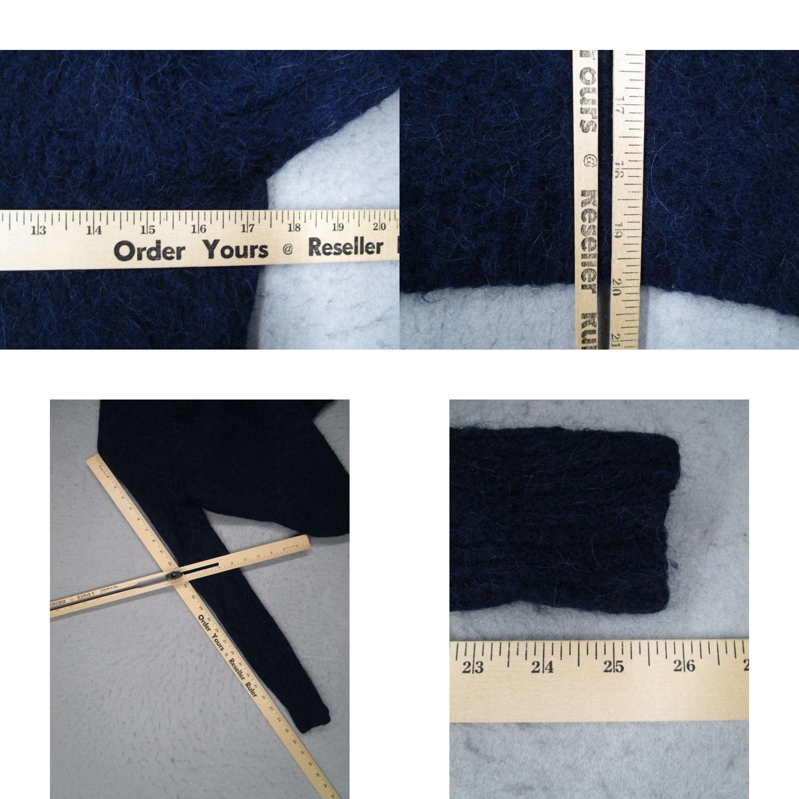 J.Crew J.CREW Point Sur Women's Blue Alpaca Merino Blend Crew Neck Pullover Sweater XS Size XS / US 0-2 / IT 36-38 - 8 Thumbnail