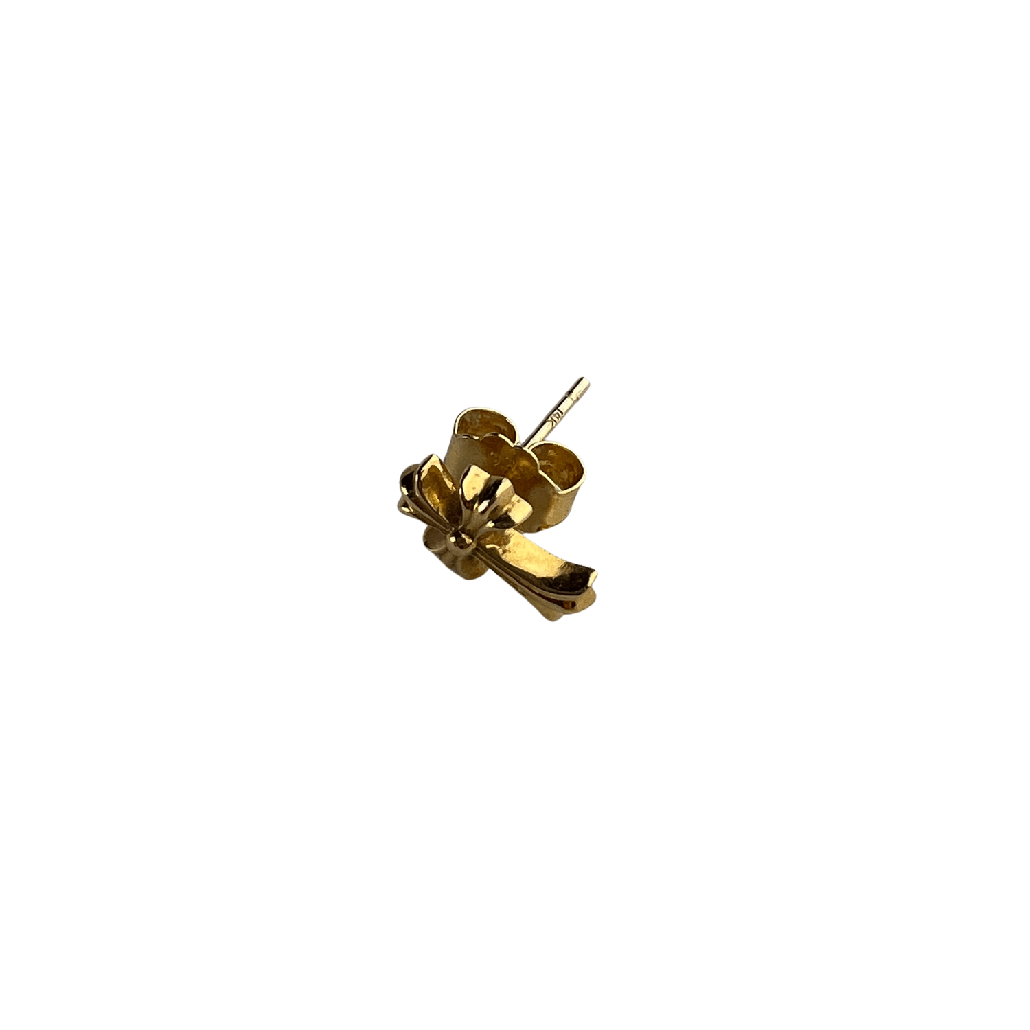 Chrome Hearts Chrome Hearts 22K Gold Baby Fat Earring Size ONE SIZE - 4 Thumbnail