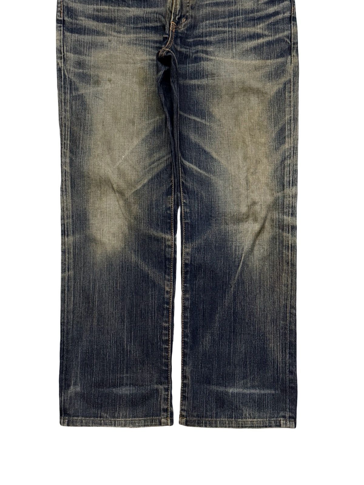 Edwin Vintage Edwin 502 Made In Japan | Vintage Mud Wash Denim W35 Size US 35 - 6 Thumbnail