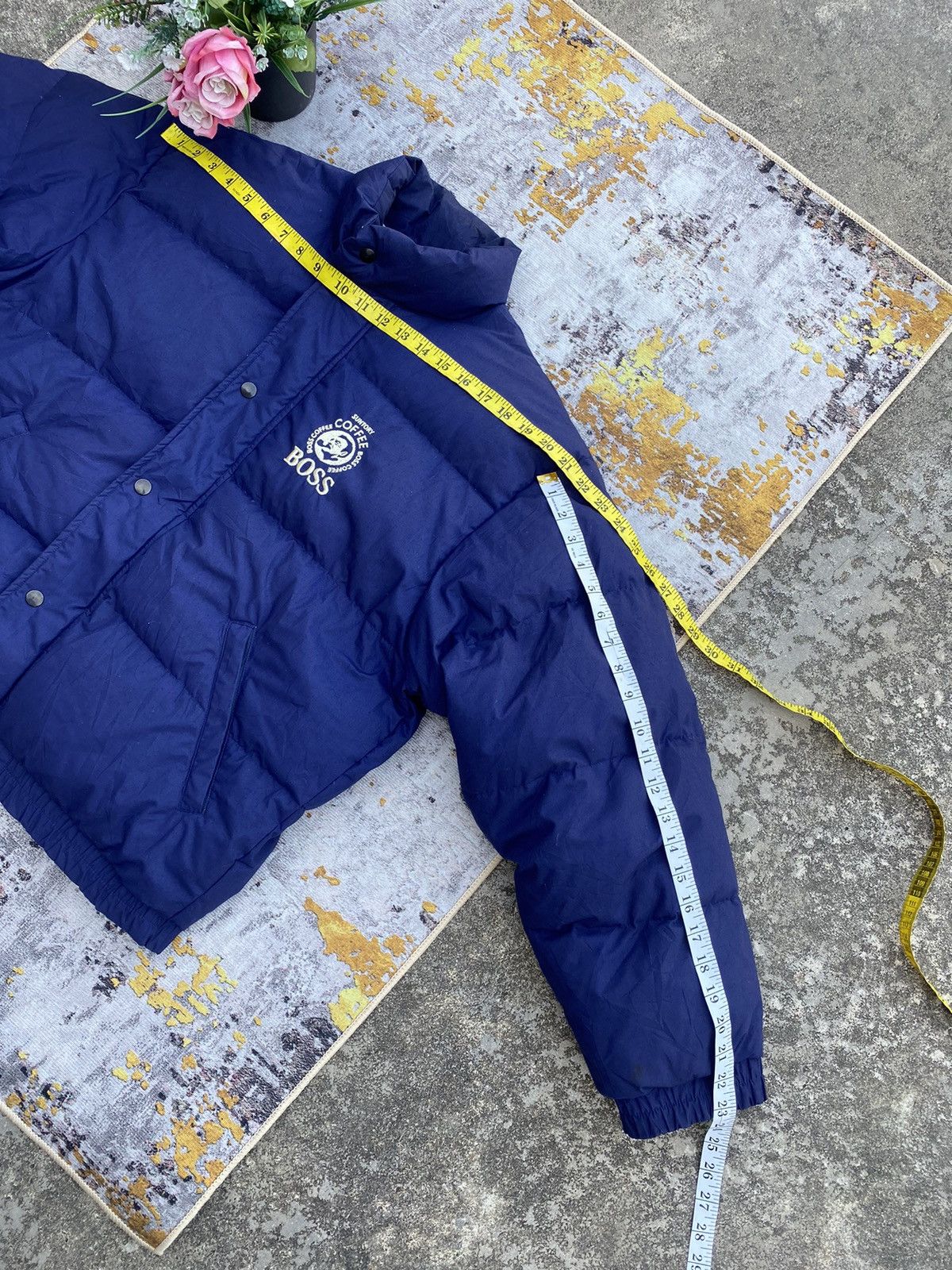Vintage Vintage Suntory Boss Coffee Puffer Jacket Size US L / EU 52-54 / 3 - 9 Thumbnail