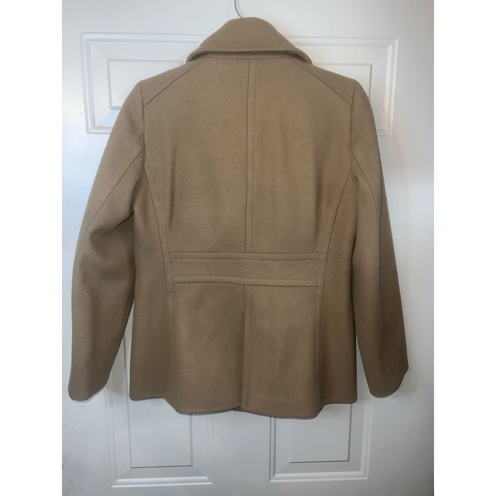 J.Crew JCrew Peacoat Parka Jacket Womens PS Small Double Breasted Size S / US 4 / IT 40 - 5 Thumbnail