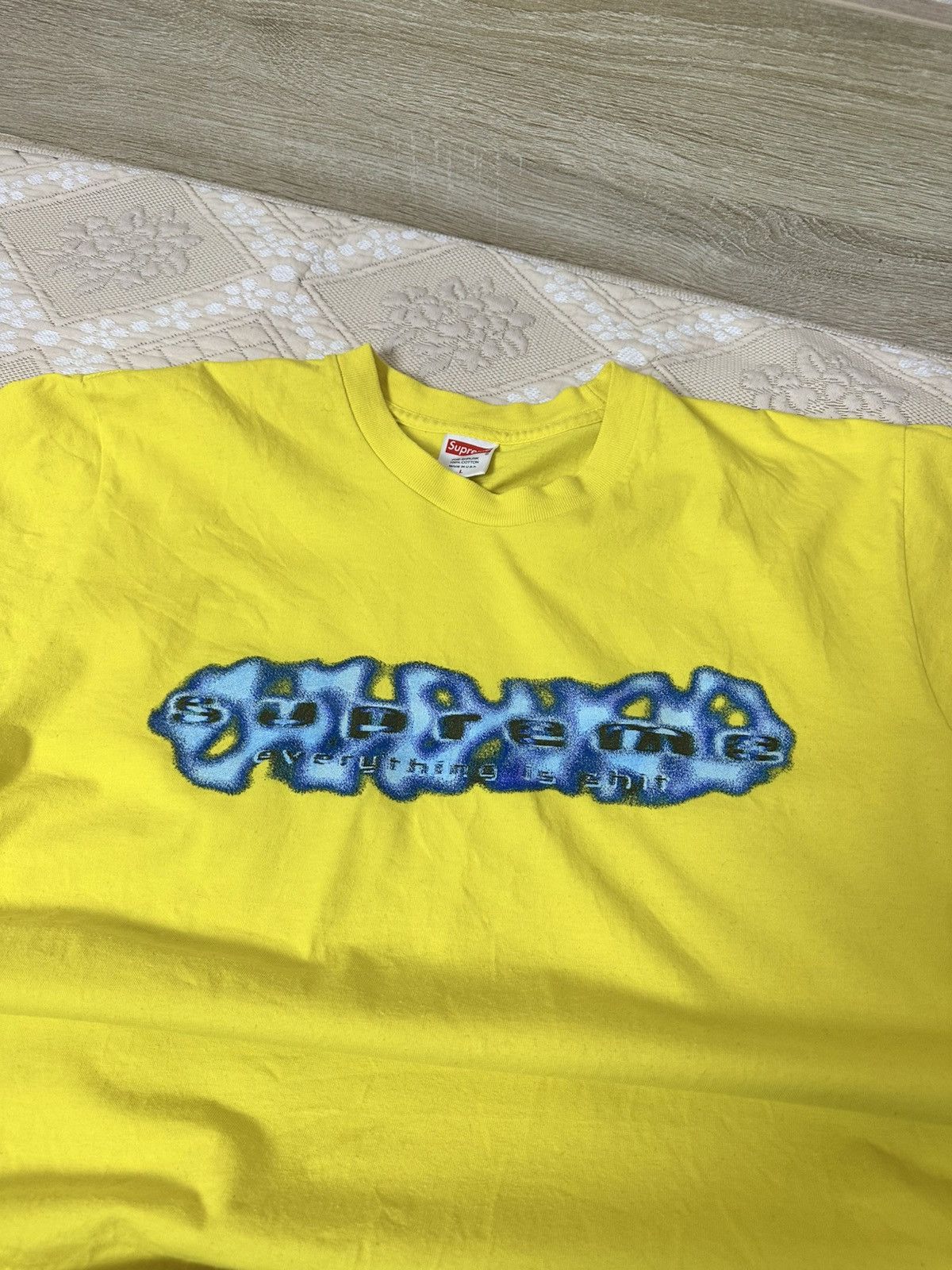 Supreme 🔥 Supreme Everything Is Shit Vintage Big Logo Tee Shirt USA Size US L / EU 52-54 / 3 - 5 Thumbnail