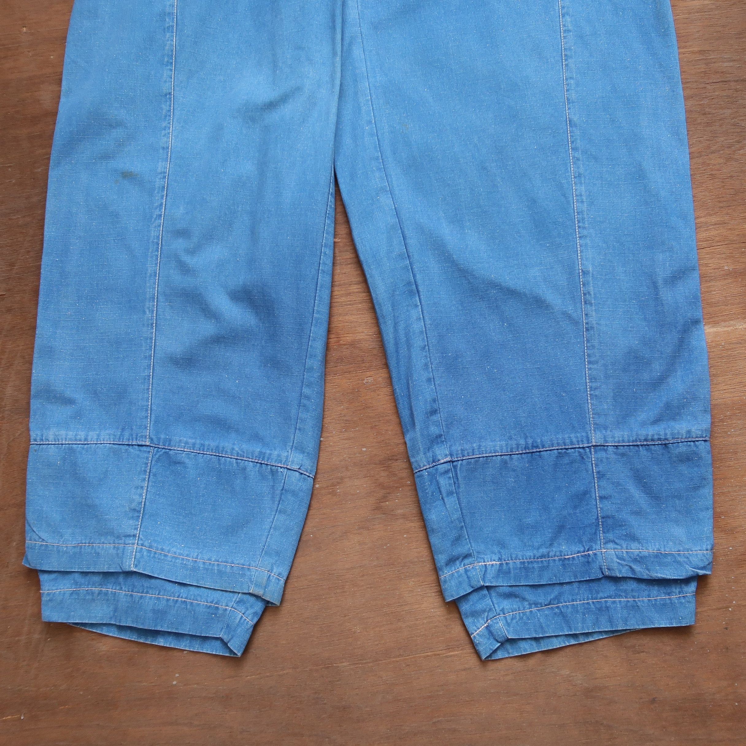 Marithe + Francois Girbaud Girbaud 80’s Les Compléments Double Layer Belted Denim Size US 32 / EU 48 - 13 Thumbnail