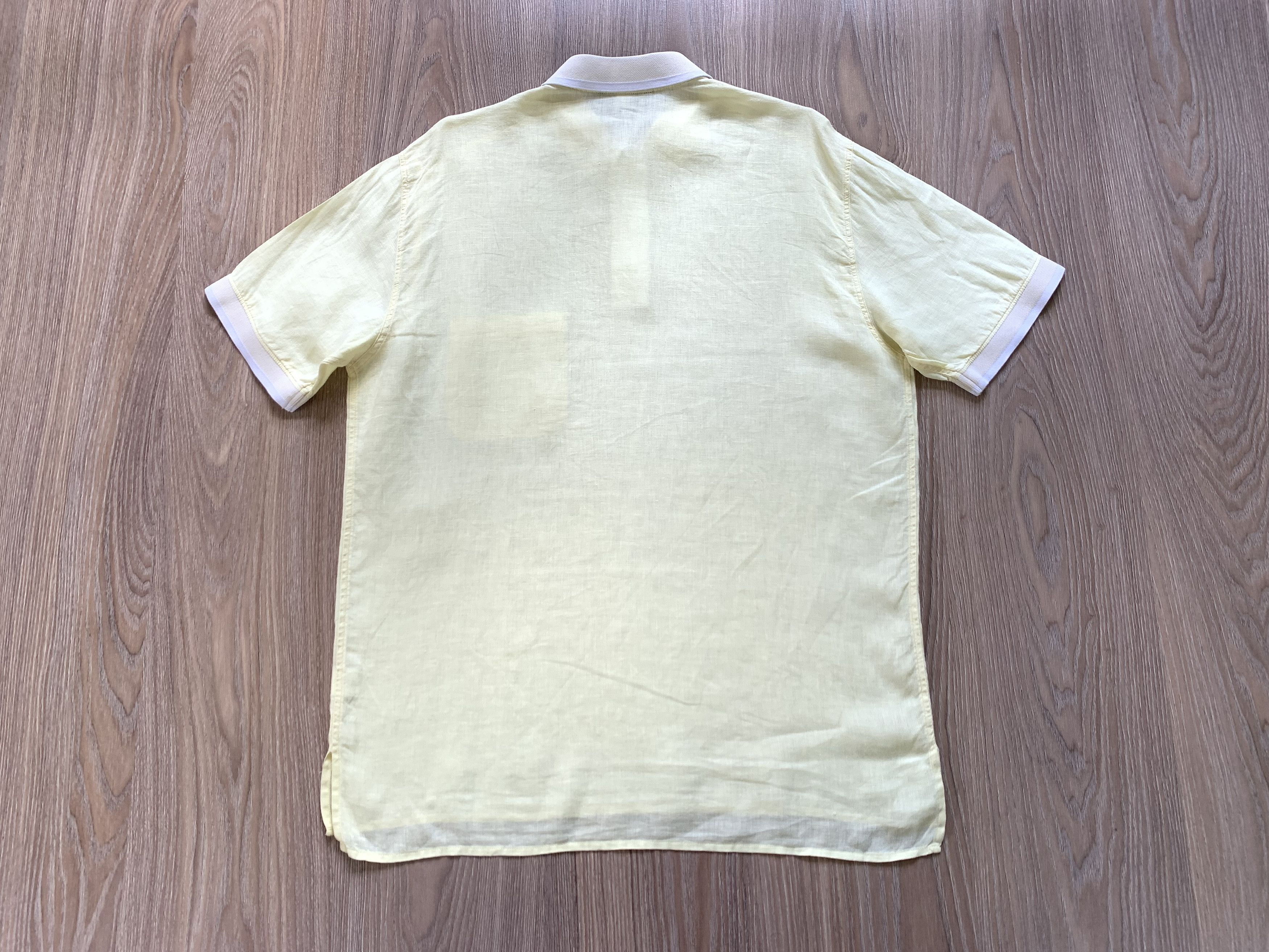 Other Viadeste Mens Linen Pocket Polo T-Shirt Size US L / EU 52-54 / 3 - 3 Thumbnail
