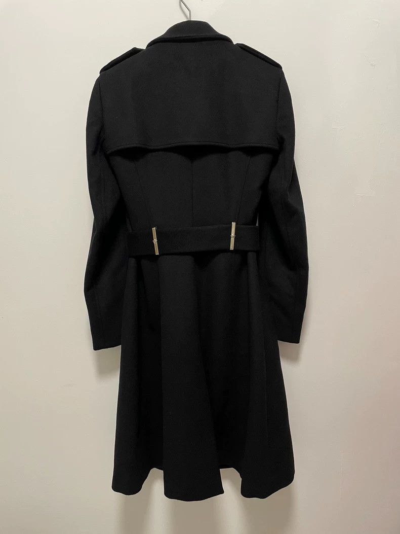 Versace Versace Black wool coat Size S / US 4 / IT 40 - 5 Thumbnail