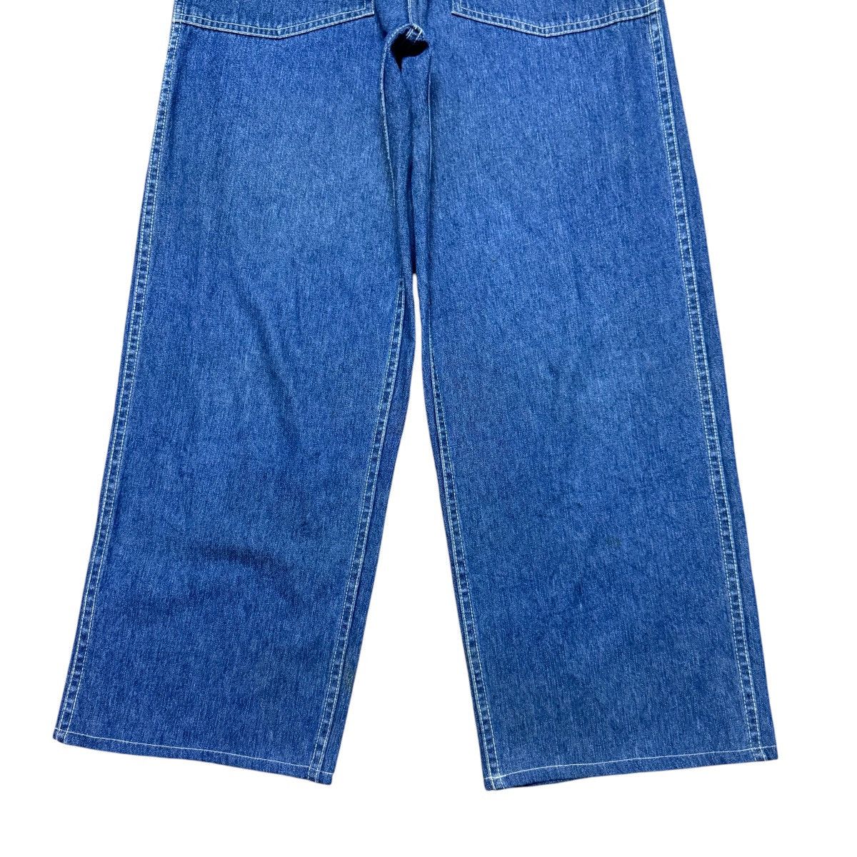 Japanese Brand DIRTLOW JAPAN US Army Denim Pants Size US 30 / EU 46 - 4 Thumbnail