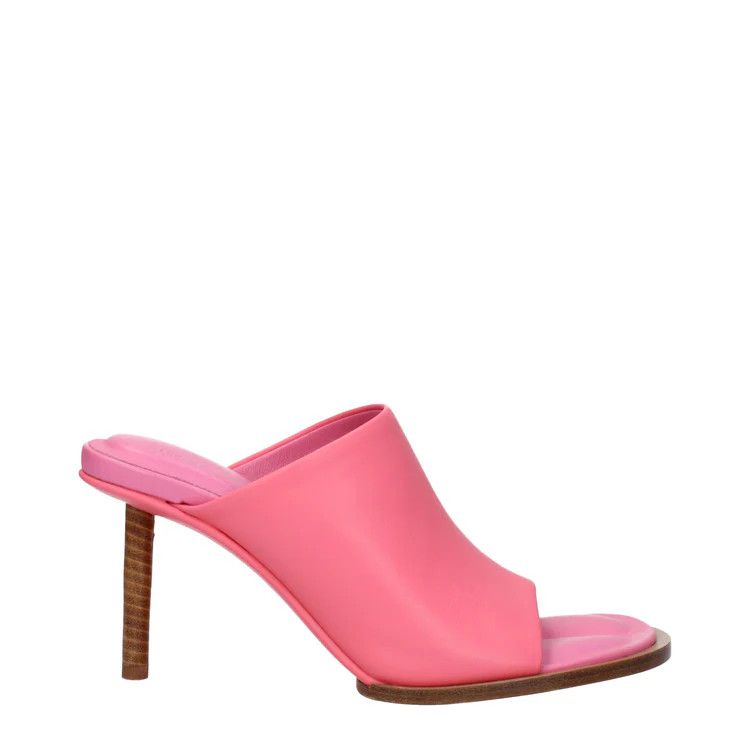 Jacquemus ob1o1e1124 Leather Sandals in Pink Size US 6 / IT 36 - 1 Thumbnail