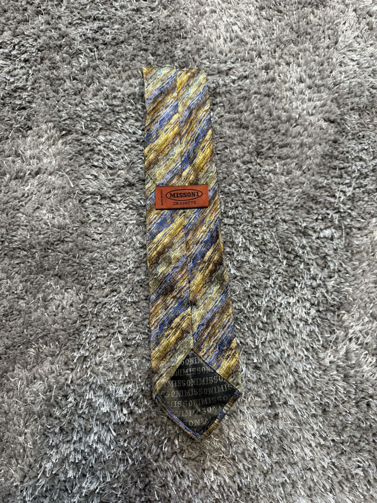 Missoni Missoni Tie Abstract 100% Silk Size ONE SIZE - 1 Thumbnail