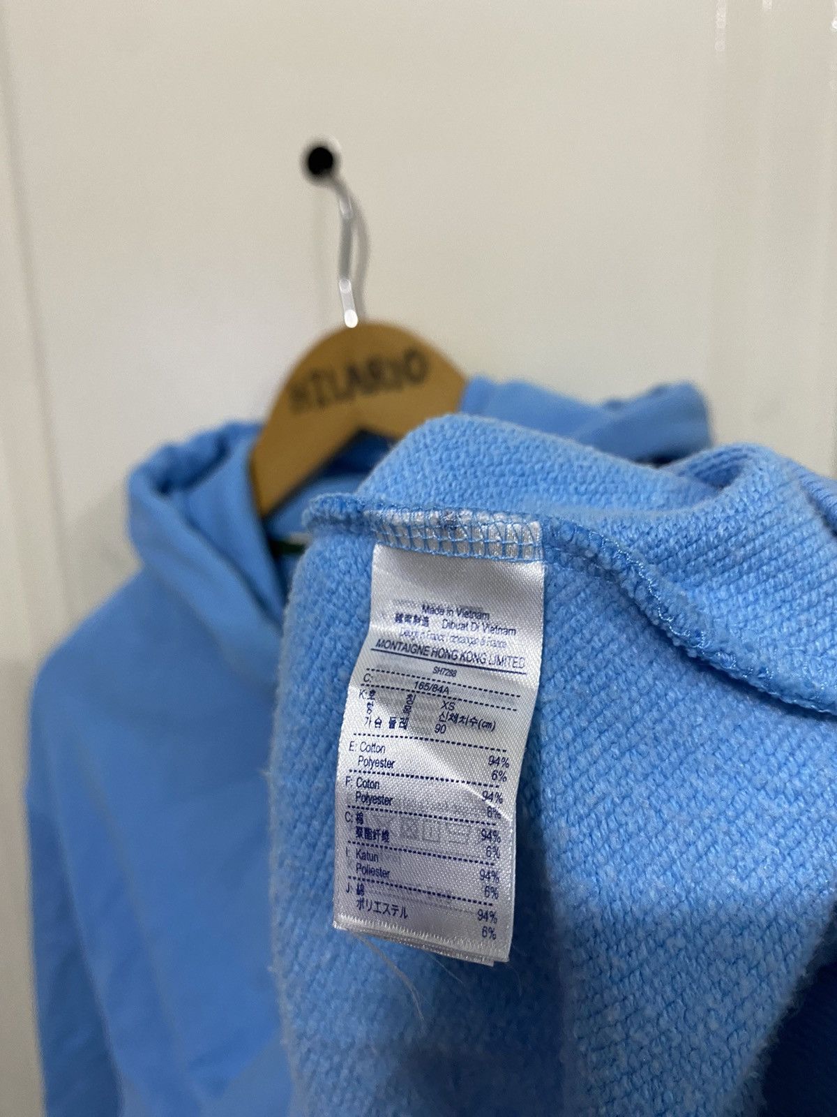 Lacoste Lacoste Big L Logo Hoodie Size US XS / EU 42 / 0 - 6 Thumbnail
