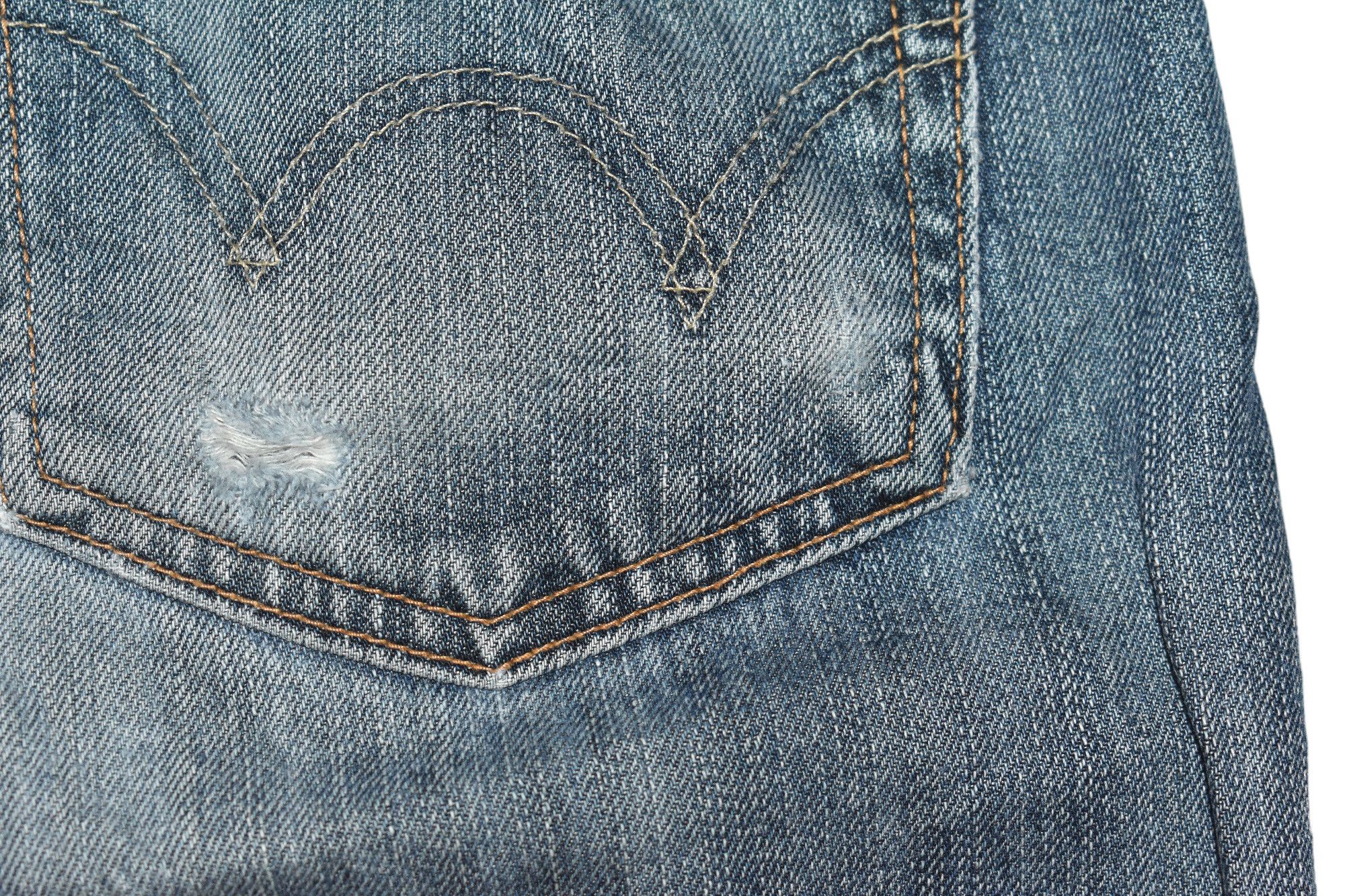 Edwin × If Six Was Nine × Japanese Brand Vintage Edwin Distress Denim Jeans size 31 Size US 31 - 8 Thumbnail