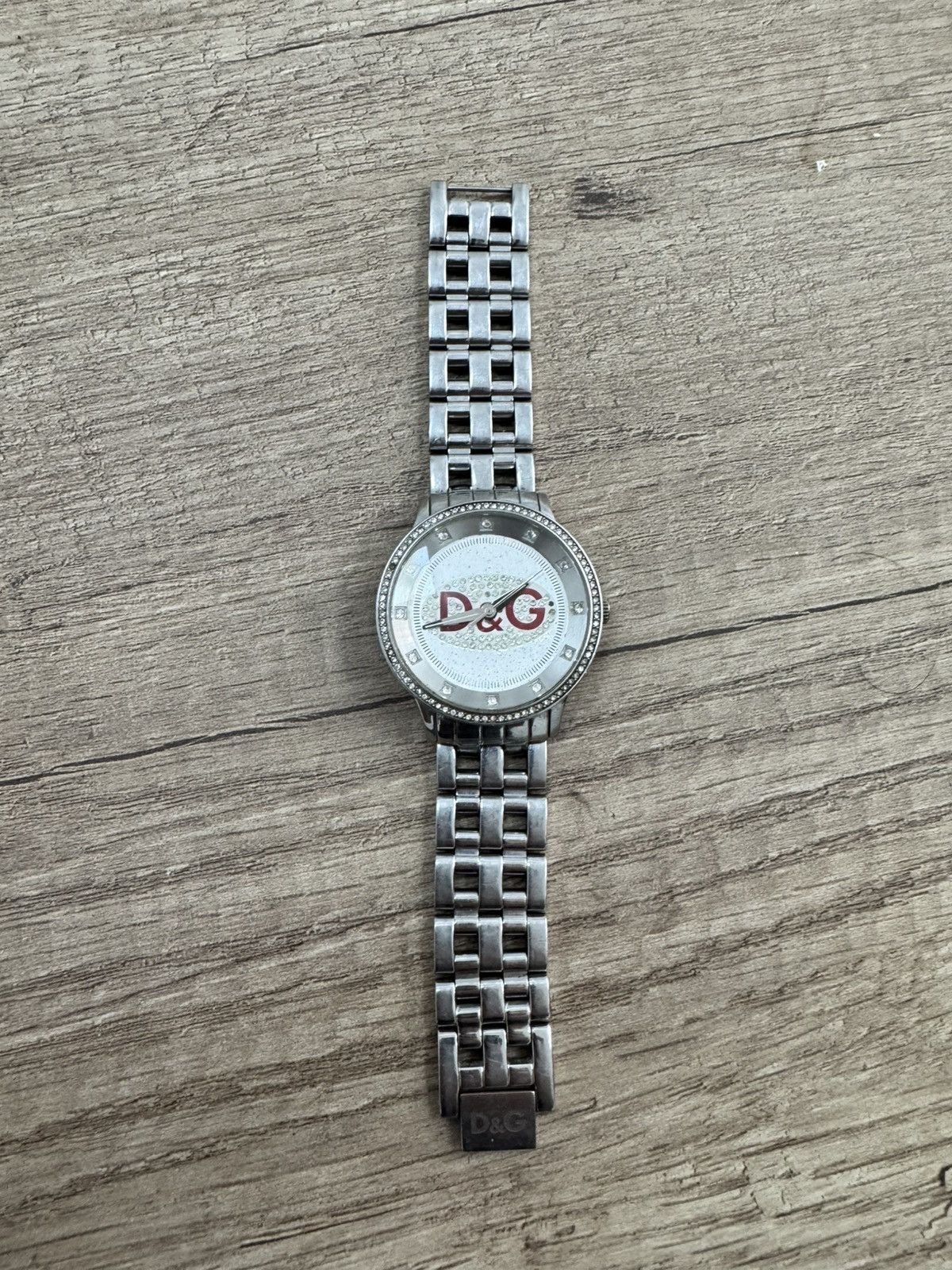 Dolce & Gabbana Rare Metallic Dolce Gabbana strass rhinestones y2k watch Size ONE SIZE - 4 Thumbnail