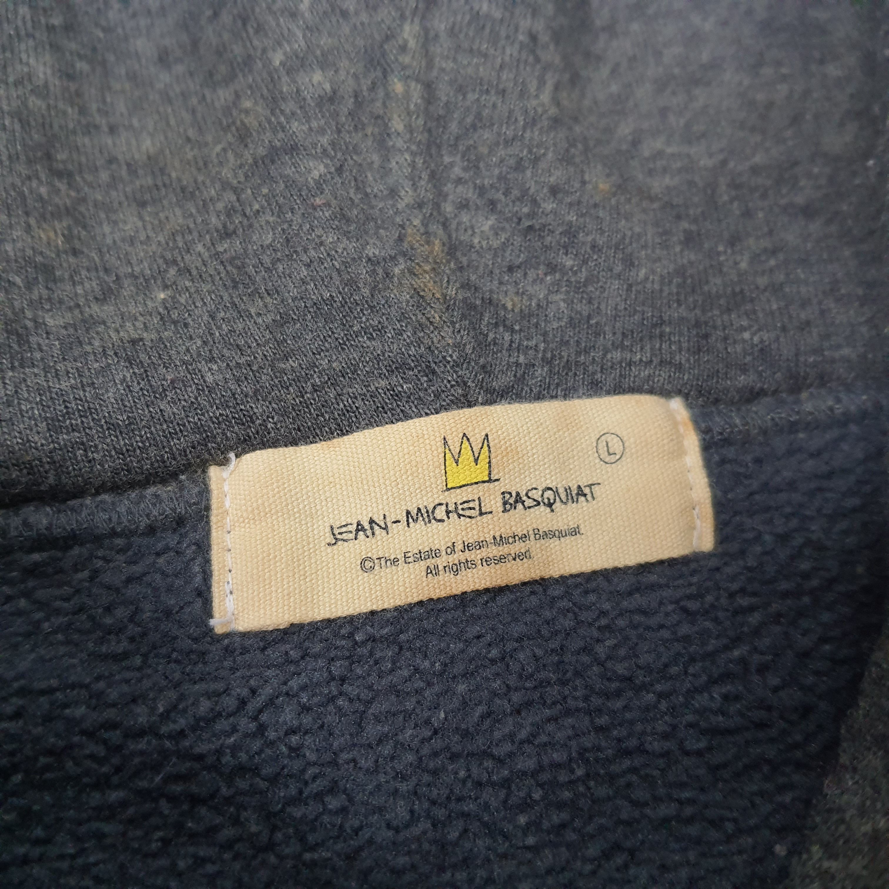 Jean-Michel Basquiat × Vintage Vintage Jean Michael Basquiat Japanese Brand Hoodies Size US L / EU 52-54 / 3 - 6 Thumbnail