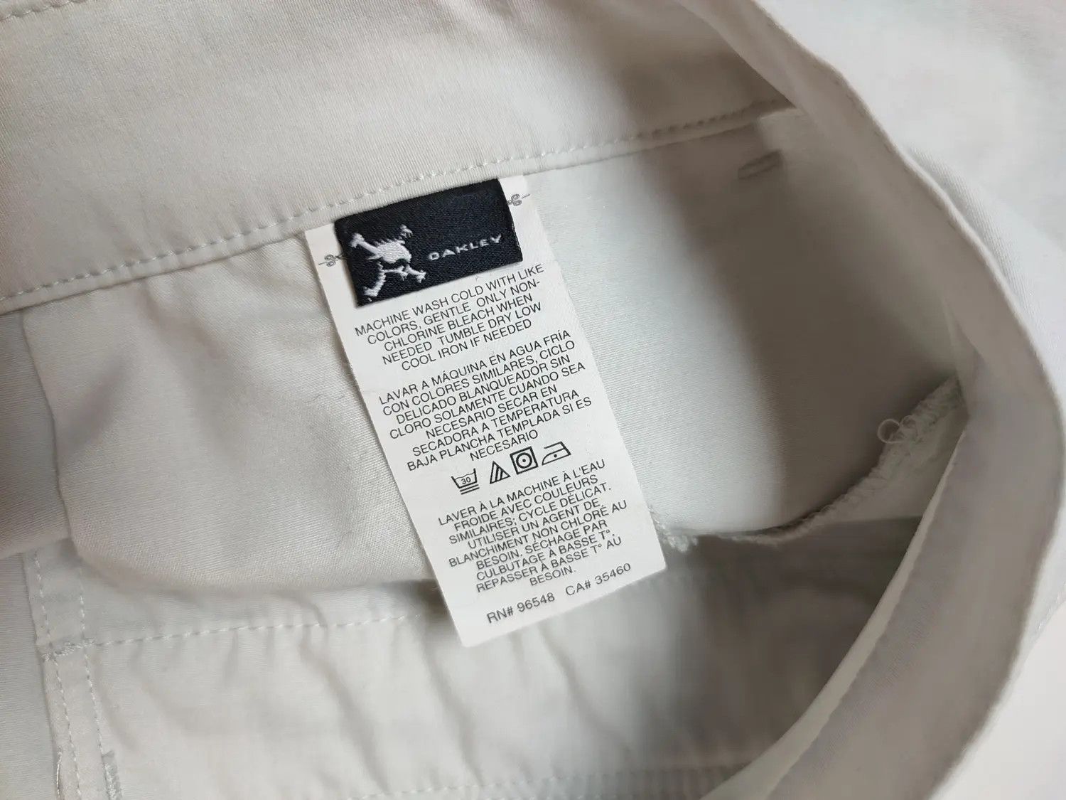 Oakley Oakley vintage embroidered logo Trekking nylon pants Size US 34 / EU 50 - 8 Thumbnail