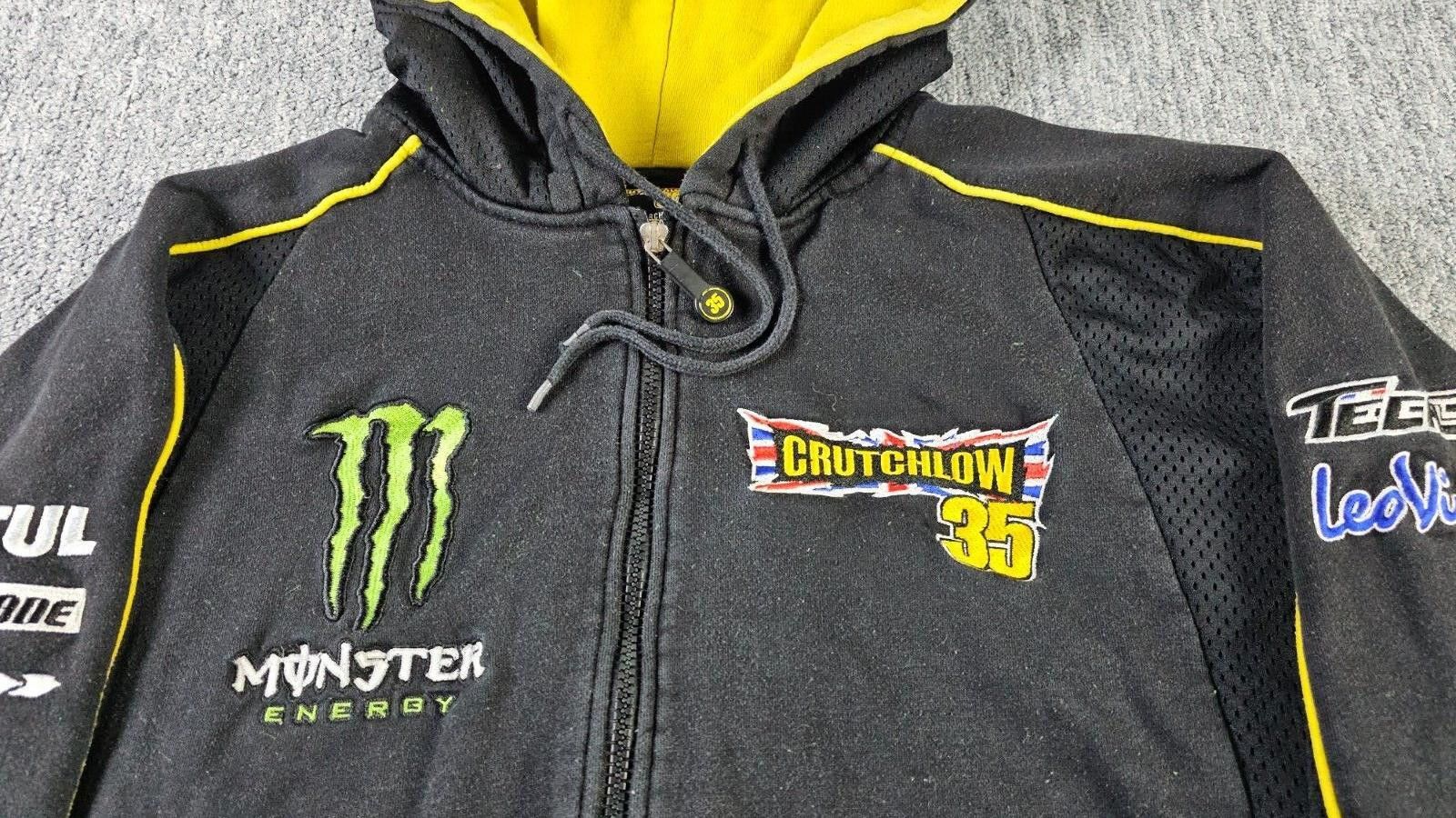 Other Monster Energy x Cal Crutchlow Racing Promo Hoodie Y2K L Size US L / EU 52-54 / 3 - 3 Thumbnail