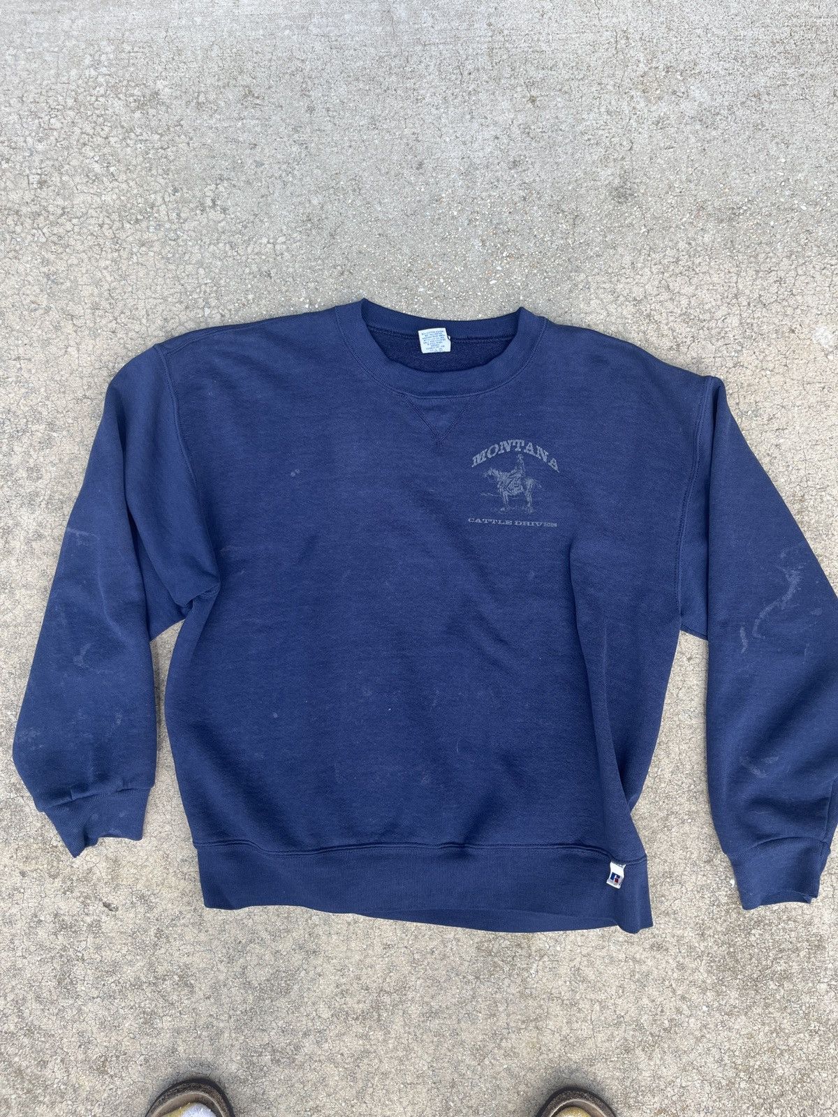 Russell Athletic Vintage Russel Crewneck Size US L / EU 52-54 / 3 - 1 Thumbnail