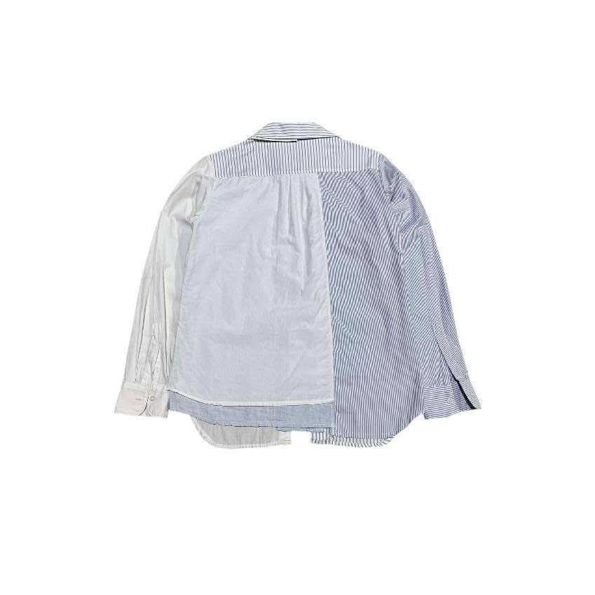 Japanese Brand 🔥Japanese Reconstruction Shirt Comme Des Garcons Style Size US M / EU 48-50 / 2 - 8 Thumbnail