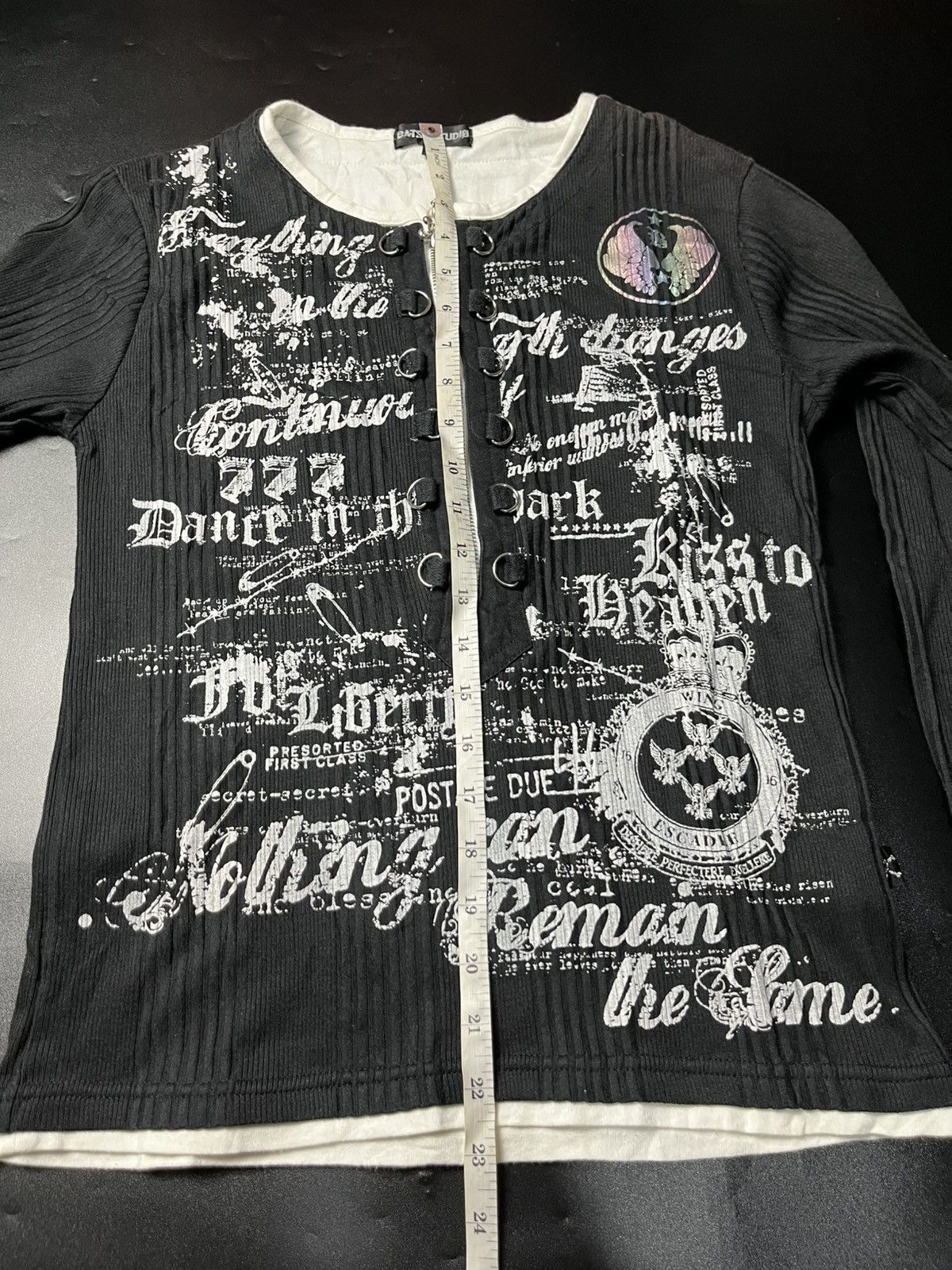 If Six Was Nine × Japanese Brand × Le Grande Bleu (L.G.B.) Japanese Batsu Studio Poem Style Gimmick Zip Size US M / EU 48-50 / 2 - 10 Thumbnail