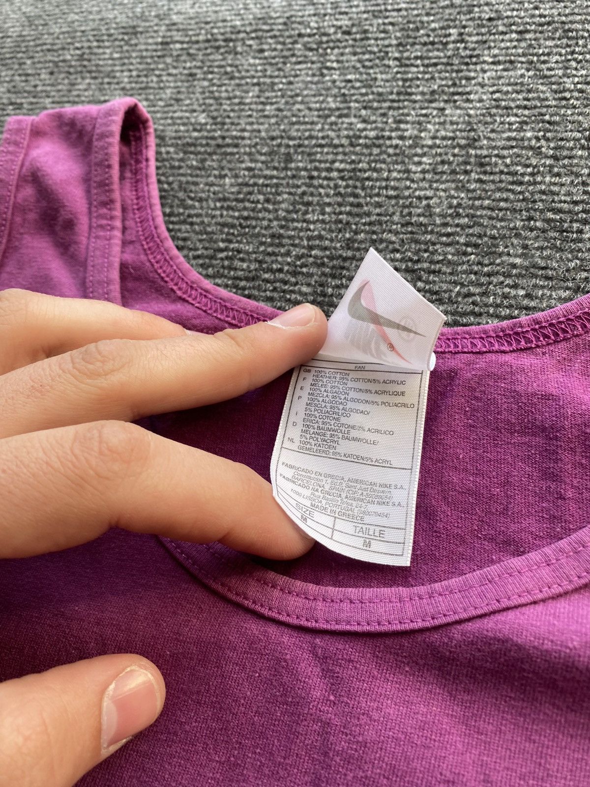 Nike 🔥Nike Vintage centre swoosh pink tank top women m rare Size M / US 6-8 / IT 42-44 - 7 Thumbnail