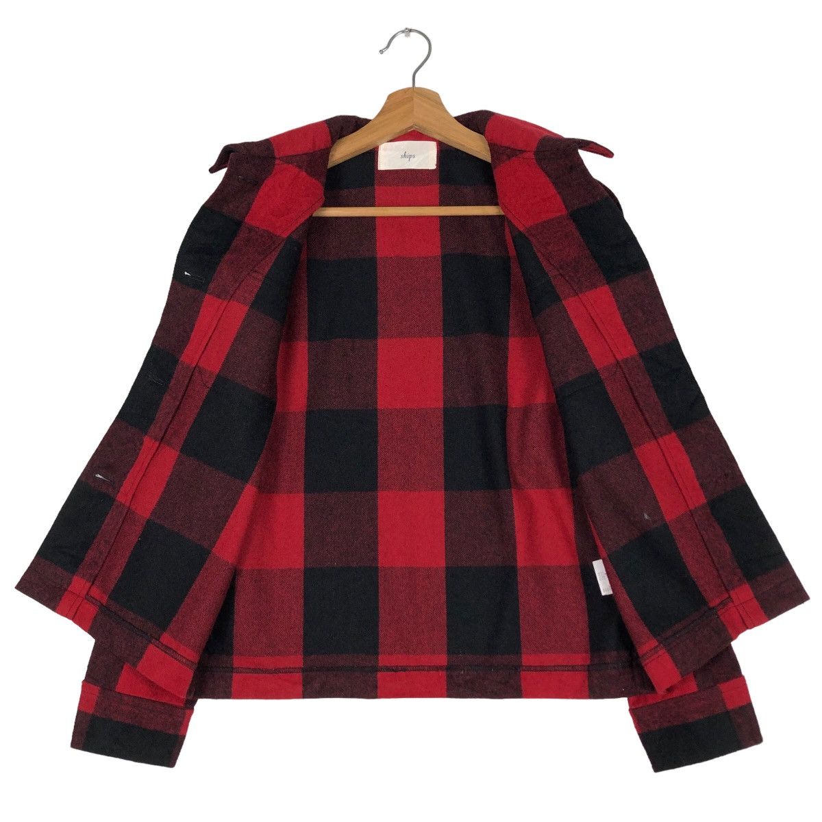 Japanese Brand Vintage Bomber Jacket Punk Design Tartan Ships Issey Miyake Size US M / EU 48-50 / 2 - 11 Thumbnail