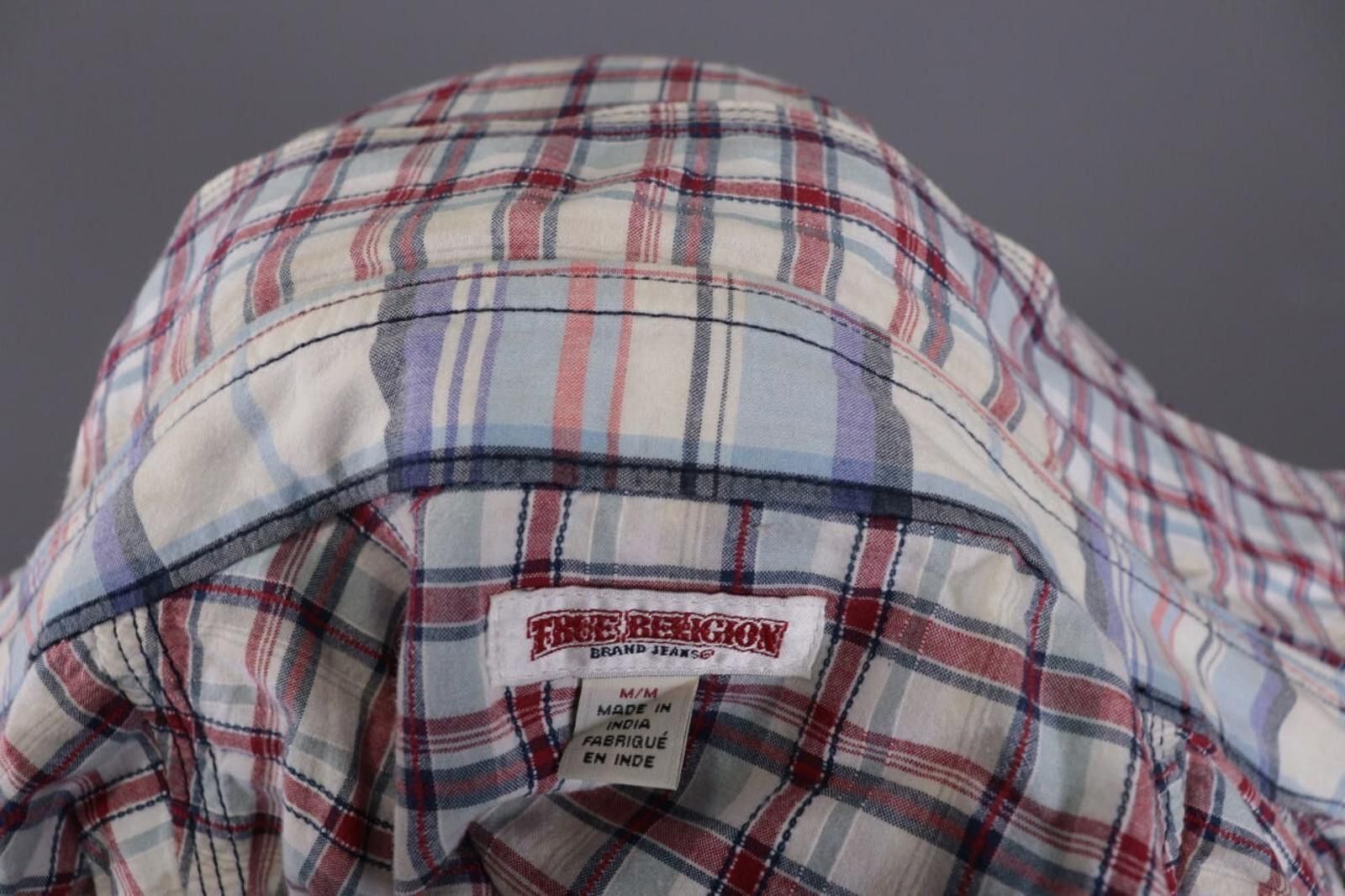 True Religion True Religion Multicolor Check Overshirt Shirt Size M Size US M / EU 48-50 / 2 - 12 Thumbnail