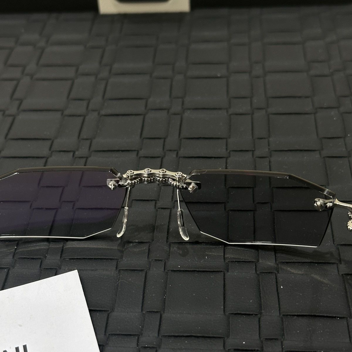 Kuboraum KUBORAUM H40 SI SUNGLASSES - FOLDABLE GLASSES Size ONE SIZE - 8 Thumbnail