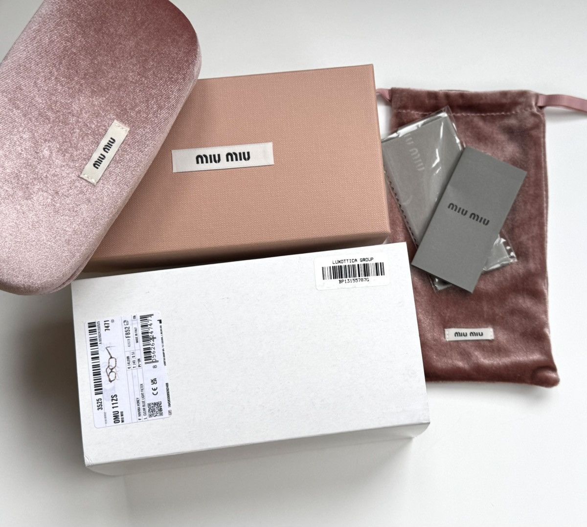 Miu Miu × Vintage NEW Miu Miu sunglasses SMU 11ZS 14L-08N Size ONE SIZE - 11 Thumbnail