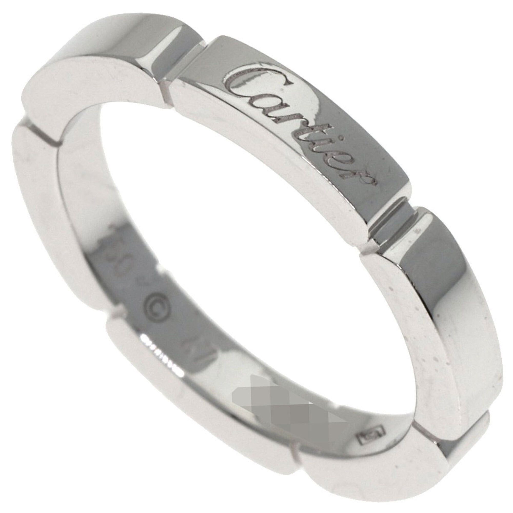 Cartier Cartier Maillon Panthère #47 Ring, 18K White Gold, Women's, CARTIER Size ONE SIZE - 1 Thumbnail