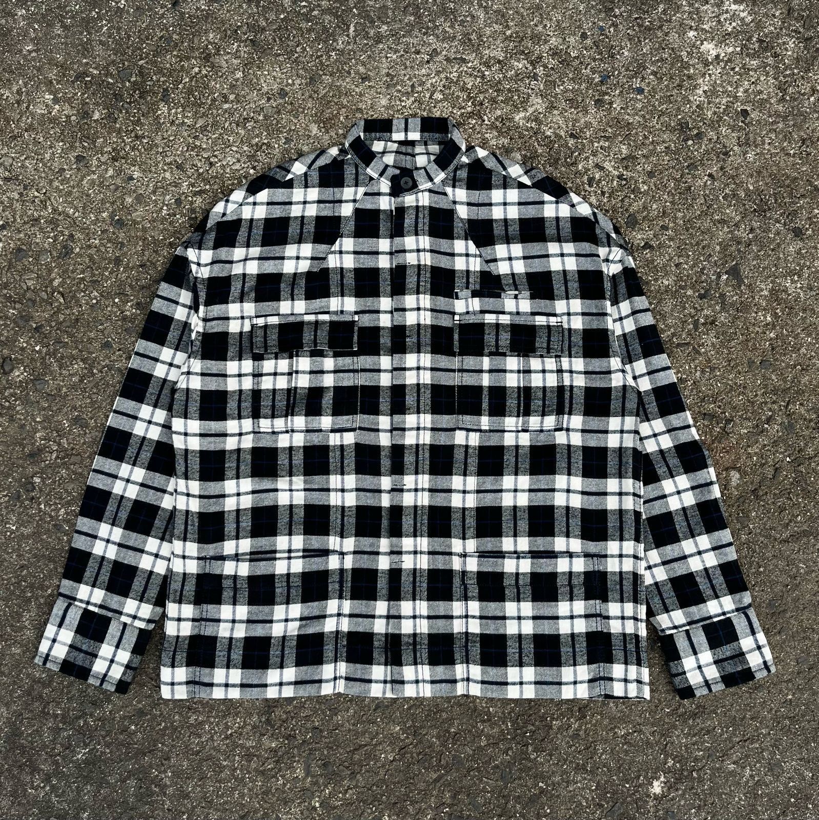 Haider Ackermann Haider Ackermann Plaid Flannel Shirt Jacket Size US L / EU 52-54 / 3 - 2 Thumbnail