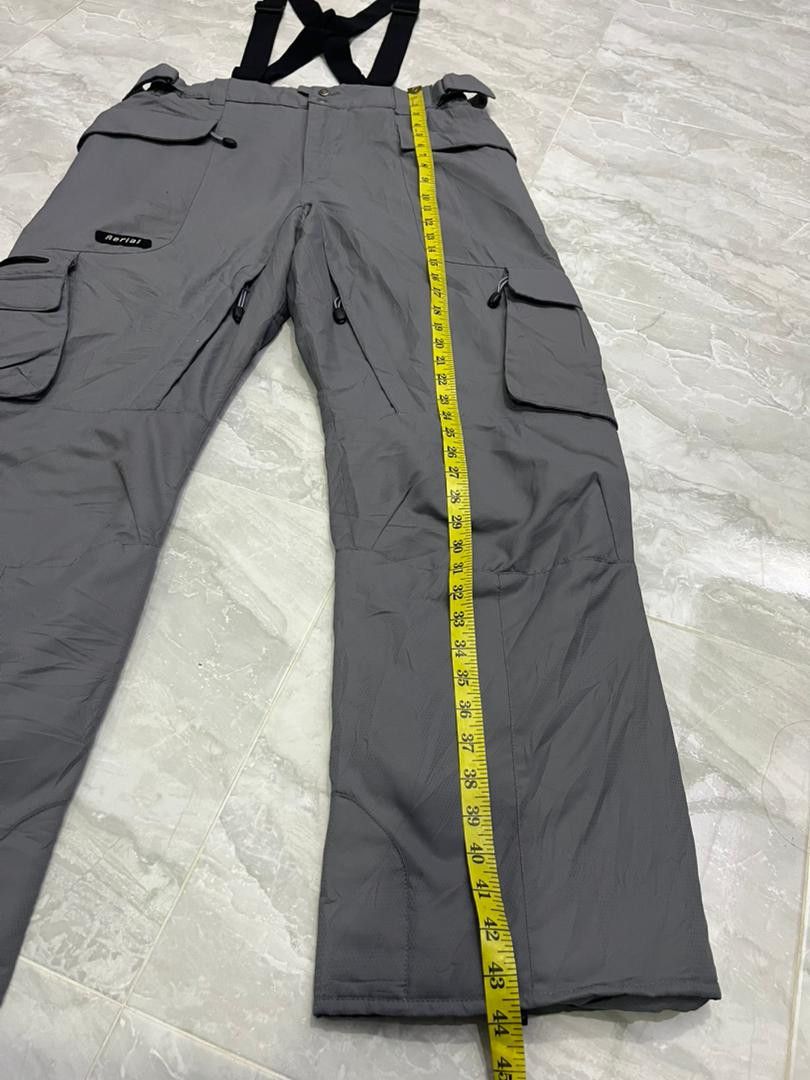 Japanese Brand Angelo Aerial Japanese Utility Snow Pants Grey Size US 34 / EU 50 - 17 Thumbnail