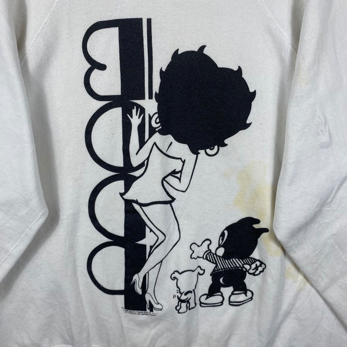 Vintage Vintage 80's BETTY BOOP Double Sided Crewneck Sweatshirt Size US L / EU 52-54 / 3 - 6 Thumbnail