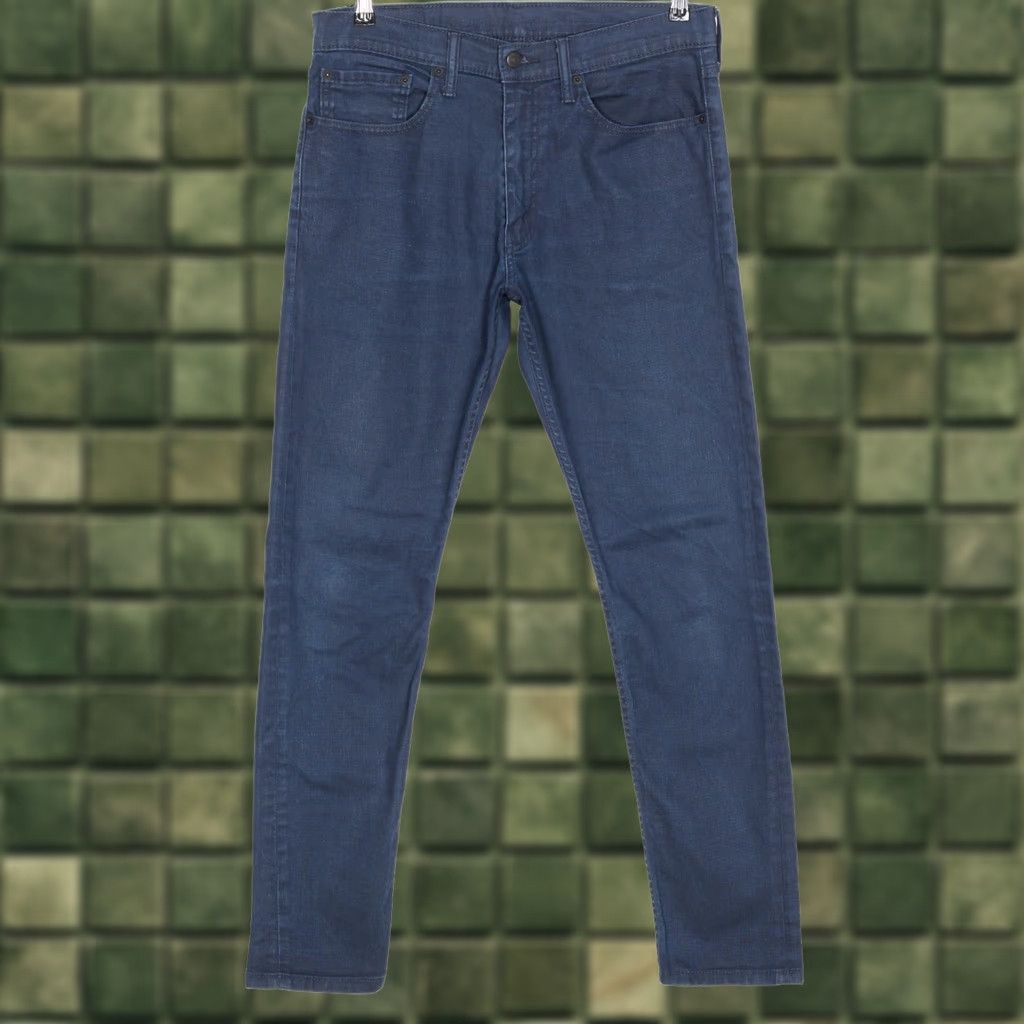 Levi's LEVI’S 512 Slim Taper Jeans Men 34 W ~32 L Stretch DZ7649 Denim Blue 5-Pocket Rise Mid 512 Model Size US 34 / EU 50 - 1 Thumbnail