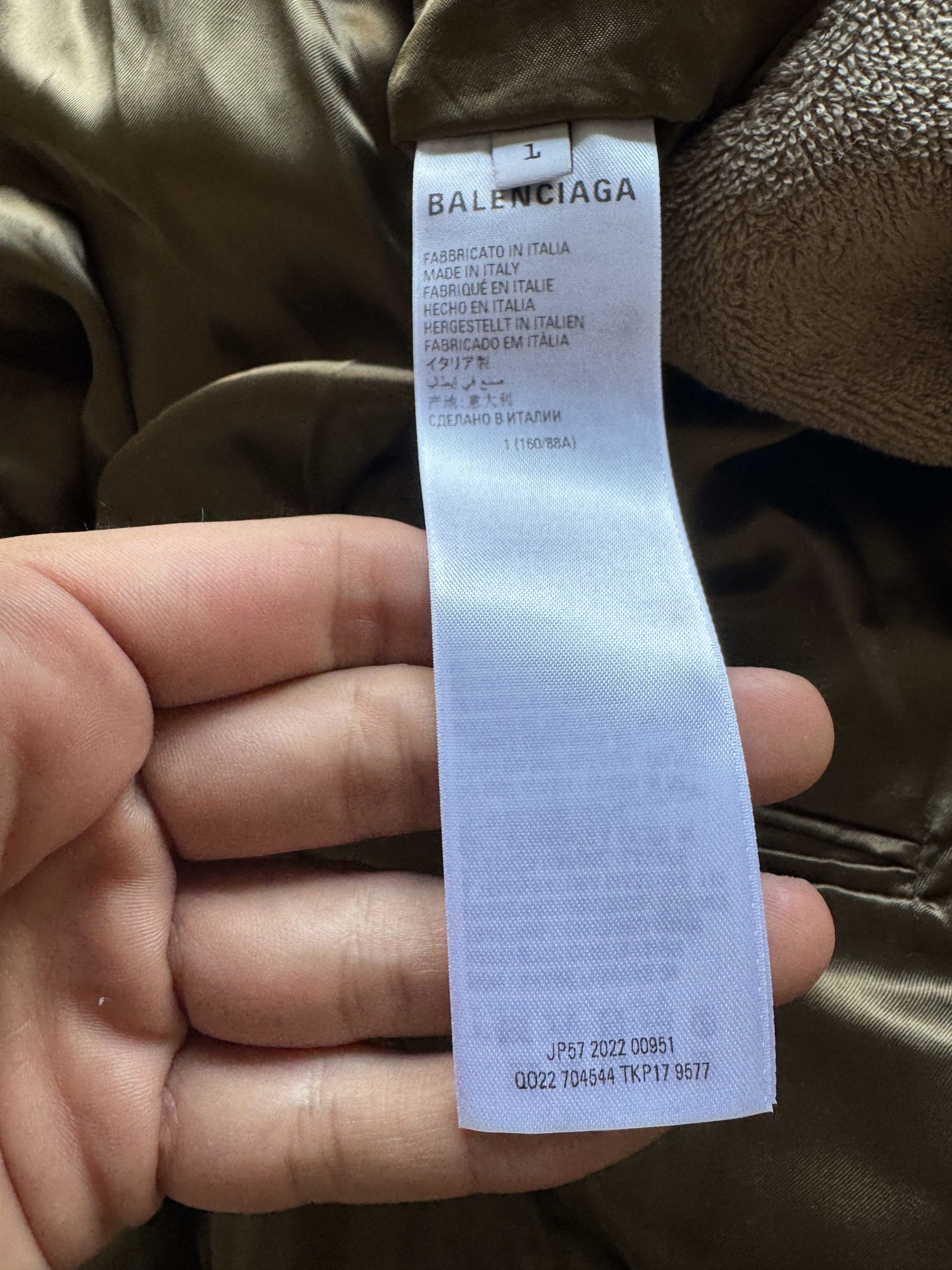 Balenciaga Towel Trench Coat Size US S / EU 44-46 / 1 - 22 Thumbnail