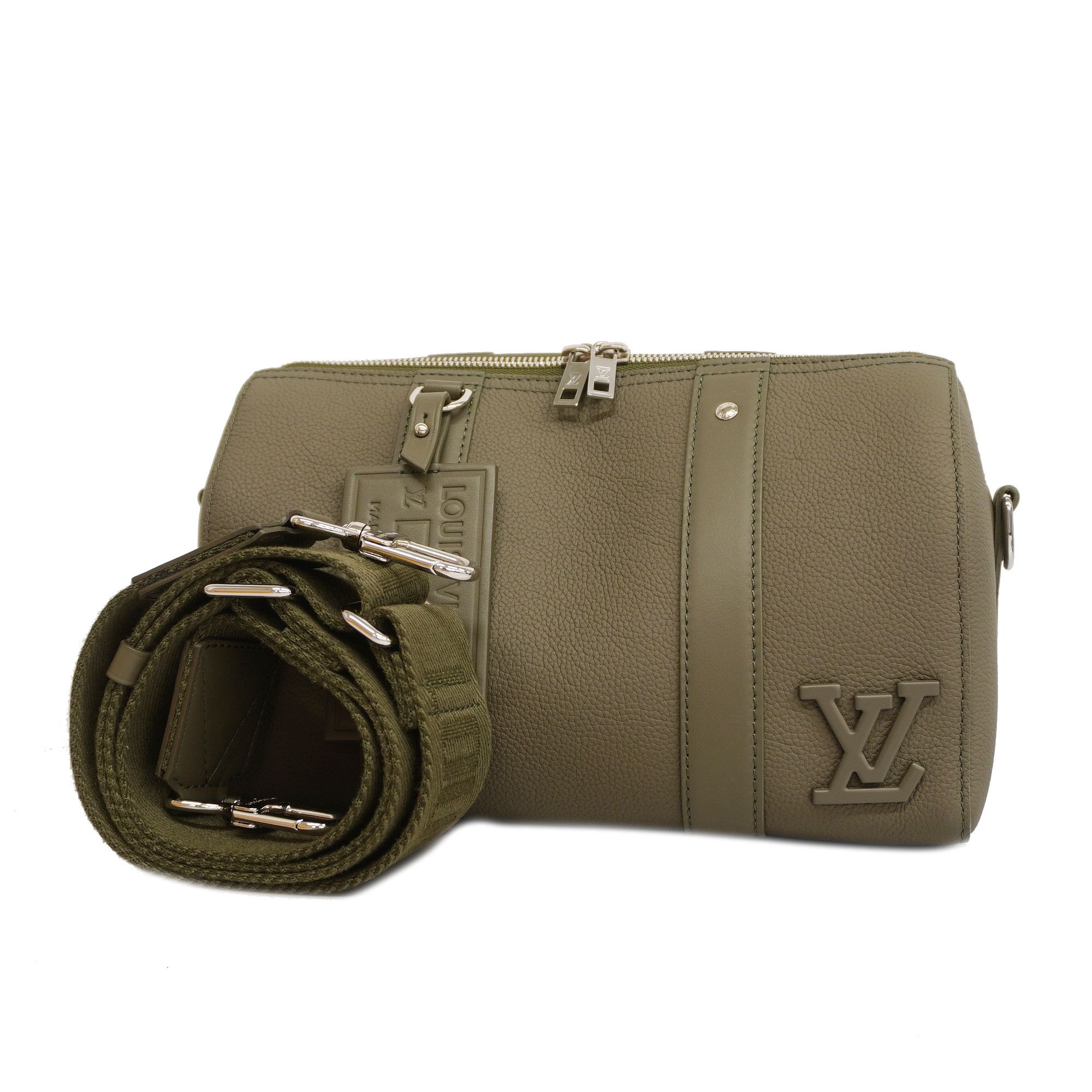 Louis Vuitton Monogram Empreinte Vosges MM Taupe Glace 