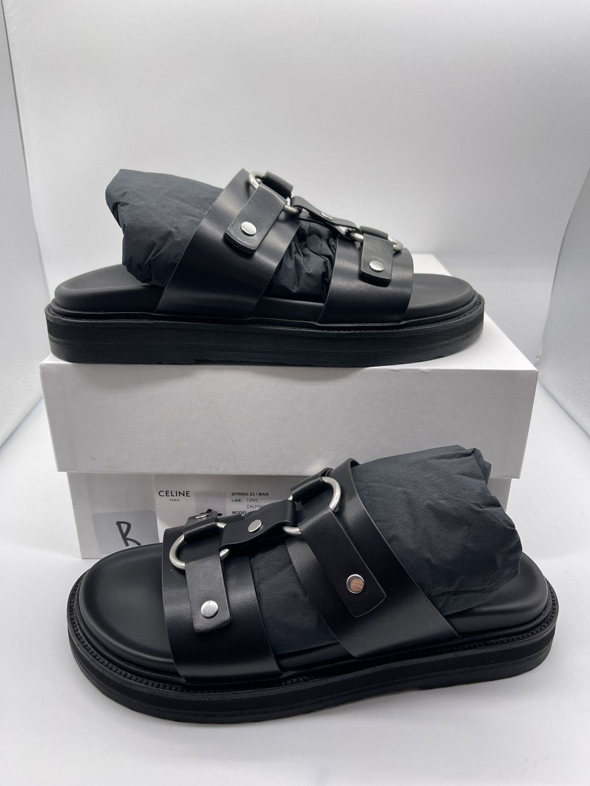Celine Boxy Twist Sandals セリーヌサンダル 36