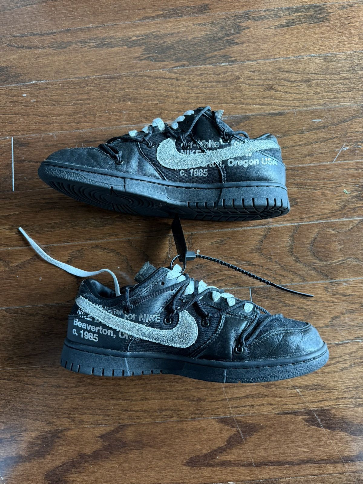 Nike × Off-White Nike Off White Dunk Lot 50 Size 8.5 Size US 8.5 / EU 41-42 - 3 Thumbnail