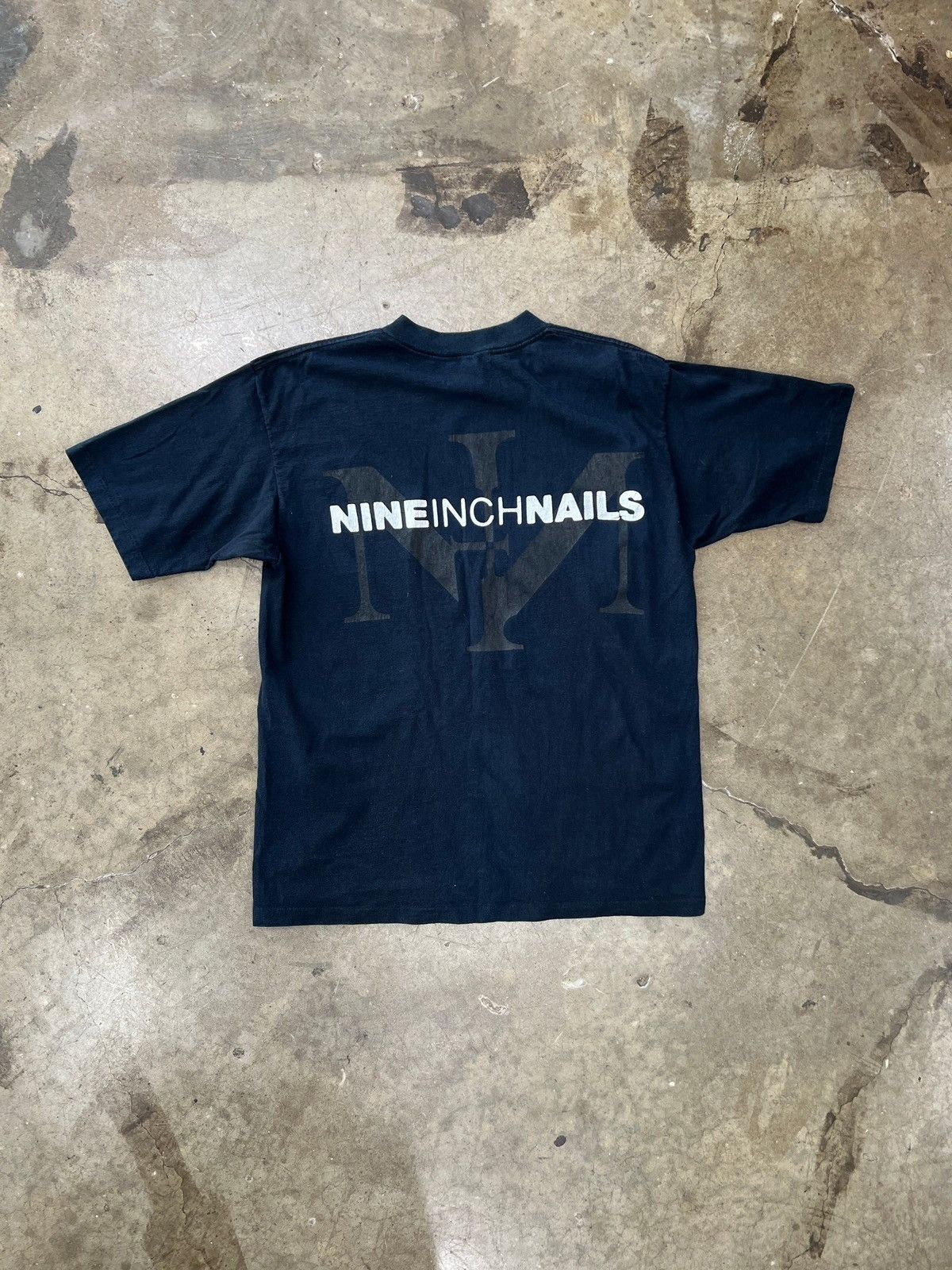 Vintage Vintage 90s Nine Inch Nails NIN Tee XL Size US XL / EU 56 / 4 - 2 Thumbnail