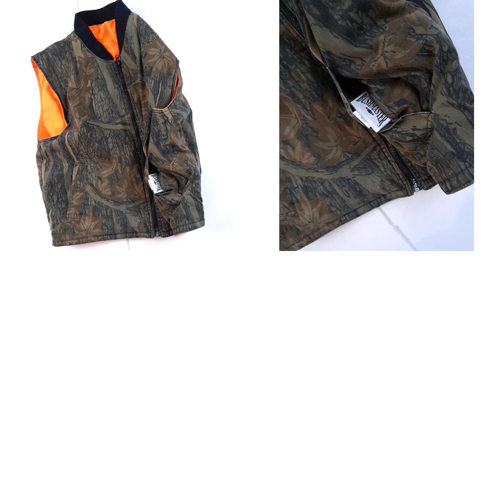 Vintage VINTAGE Bushmaster Vest Camouflage Reversible Hunting Fishing XL Men Bodysuit? Size US XL / EU 56 / 4 - 8 Thumbnail