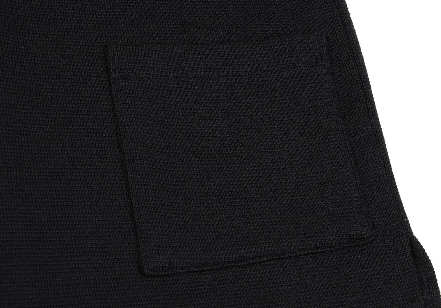 Yohji Yamamoto Yohji Yamamoto Wool Knit Jacket Black 3 Size US L / EU 52-54 / 3 - 8 Thumbnail