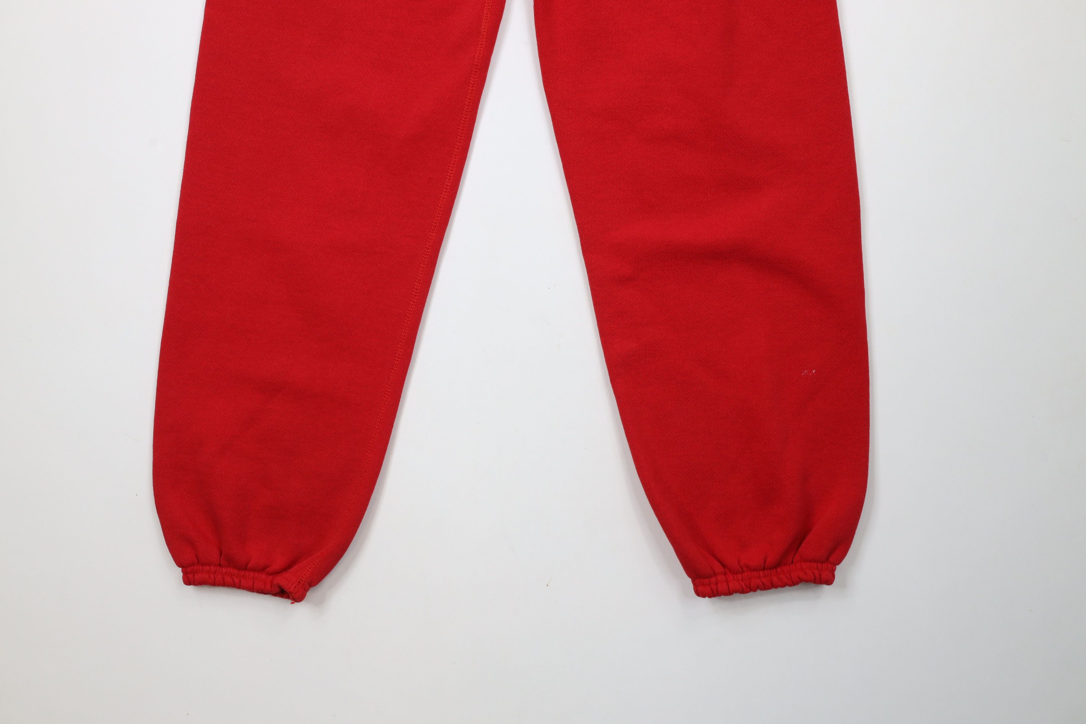 Vintage Vintage 70s 80s Streetwear Sweatpants Joggers Red USA Size US 34 / EU 50 - 14 Thumbnail